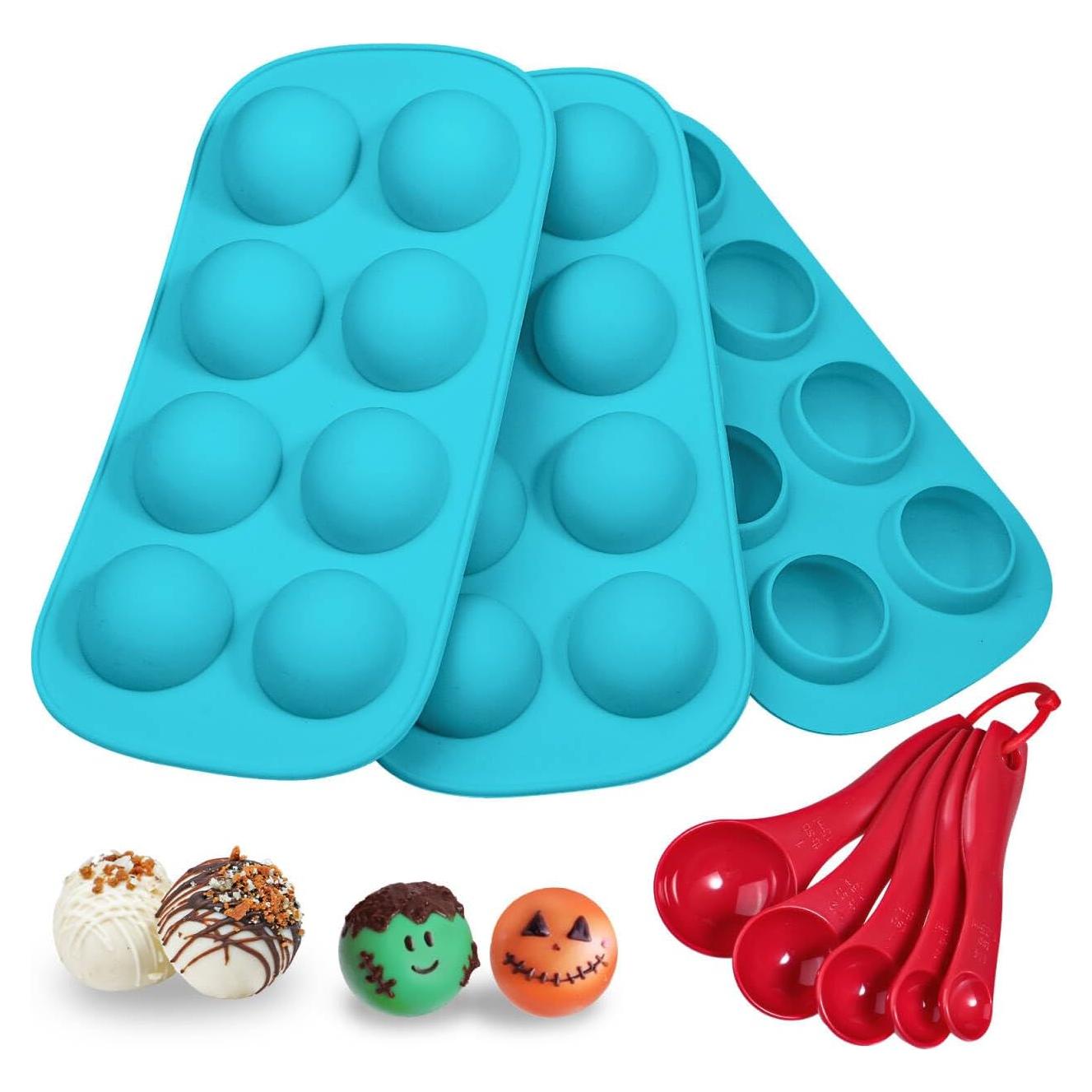 Moldes de Silicona para Chocolate Webake - Set de 3, 20.83x10.41 cm