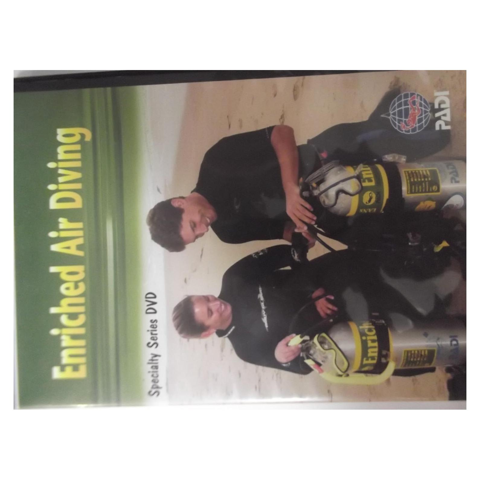 Curso PADI Buceo Aire Enriquecido en DVD - 18.03x13.77 cm