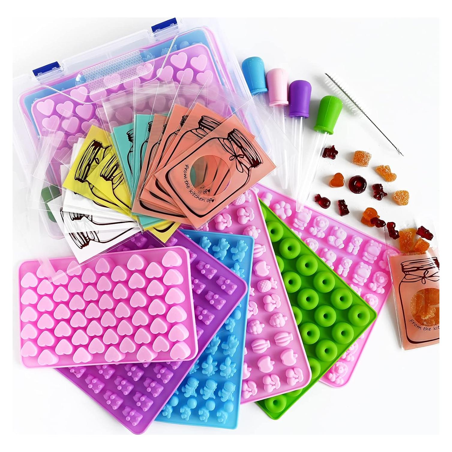 Moldes de Silicona HKNMTT 32PCS para Caramelos y Gomas