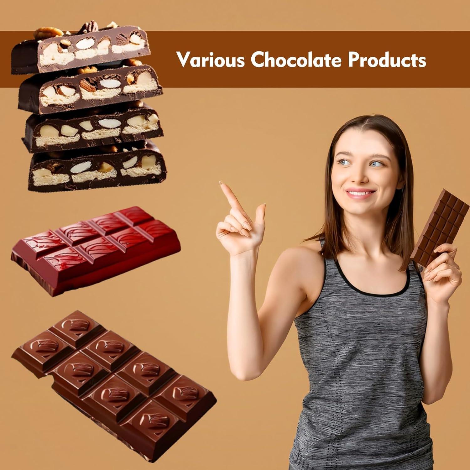 Molde de Chocolate de Silicona XIZIX 25.4x17cm Antiadherente