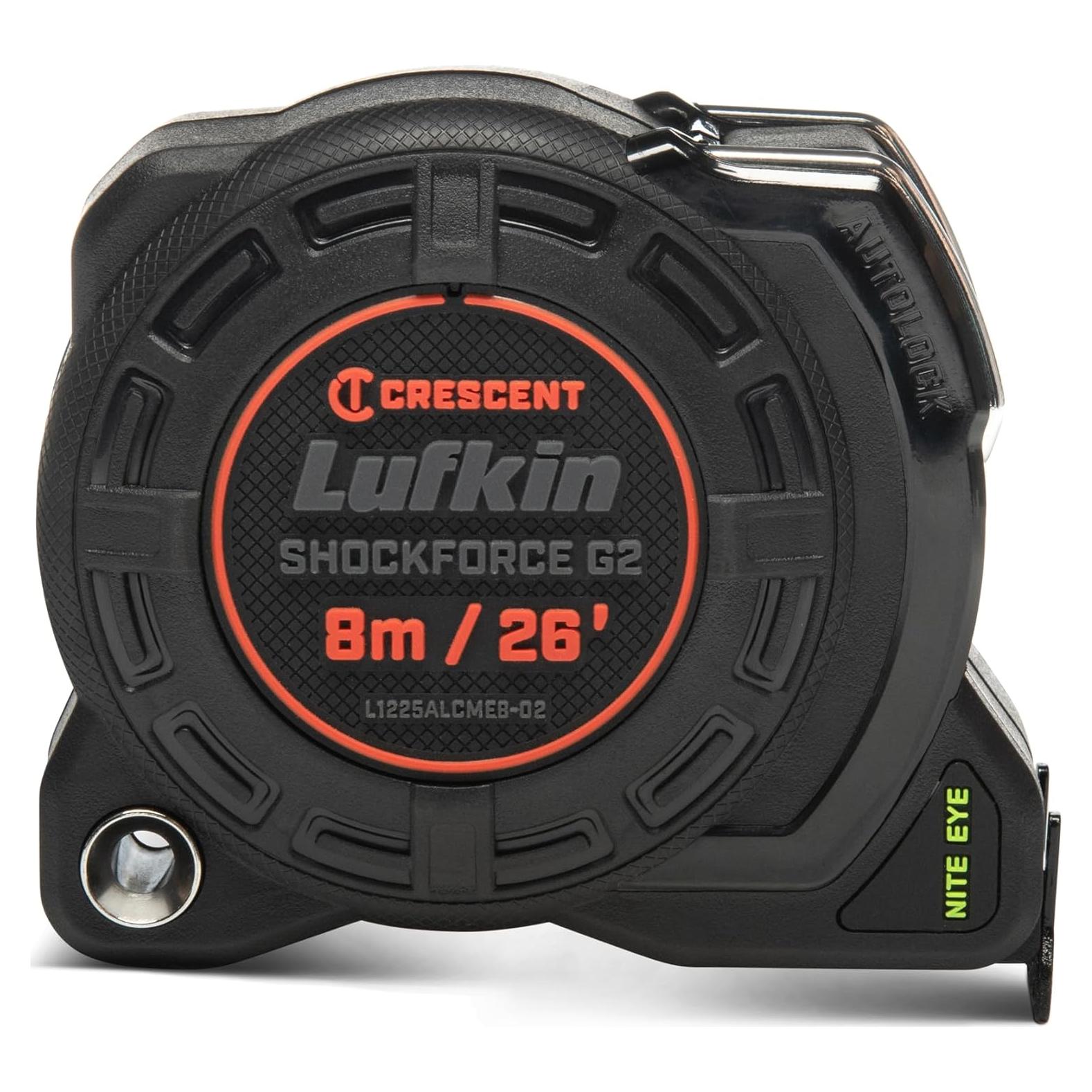 Cinta Métrica Lufkin Shockforce G2 5.18 m Nite Eye 14.22 cm