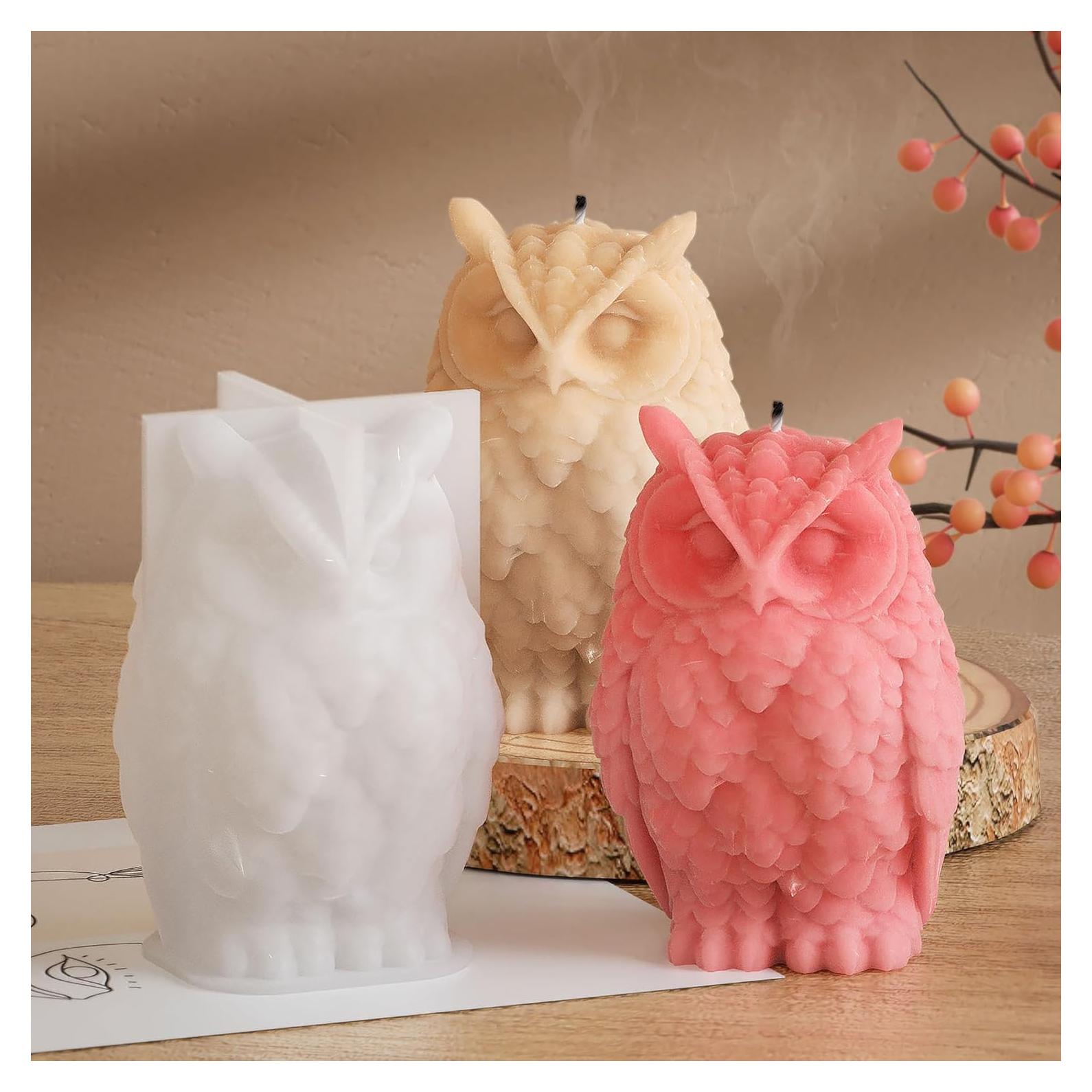 Molde de Silicona para Velas de Animal ESEENS - 5,08x2,54 cm