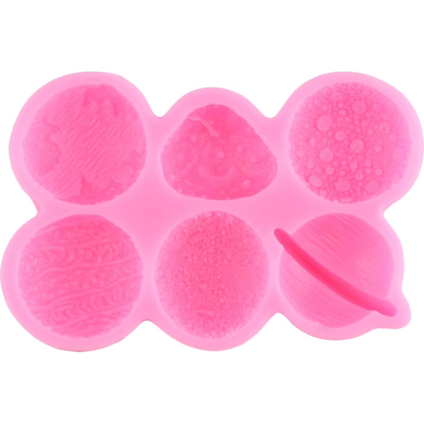 Moldes de Silicona Mujiang para Pasteles Espaciales - Set de 2