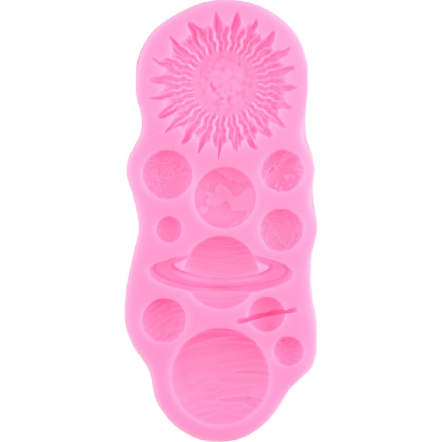 Moldes de Silicona Mujiang para Pasteles Espaciales - Set de 2