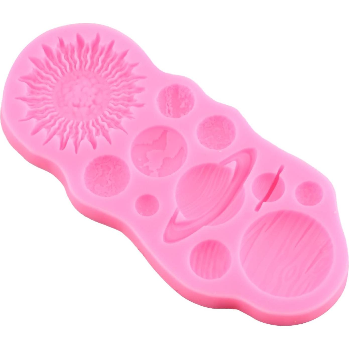 Moldes de Silicona Mujiang para Pasteles Espaciales - Set de 2