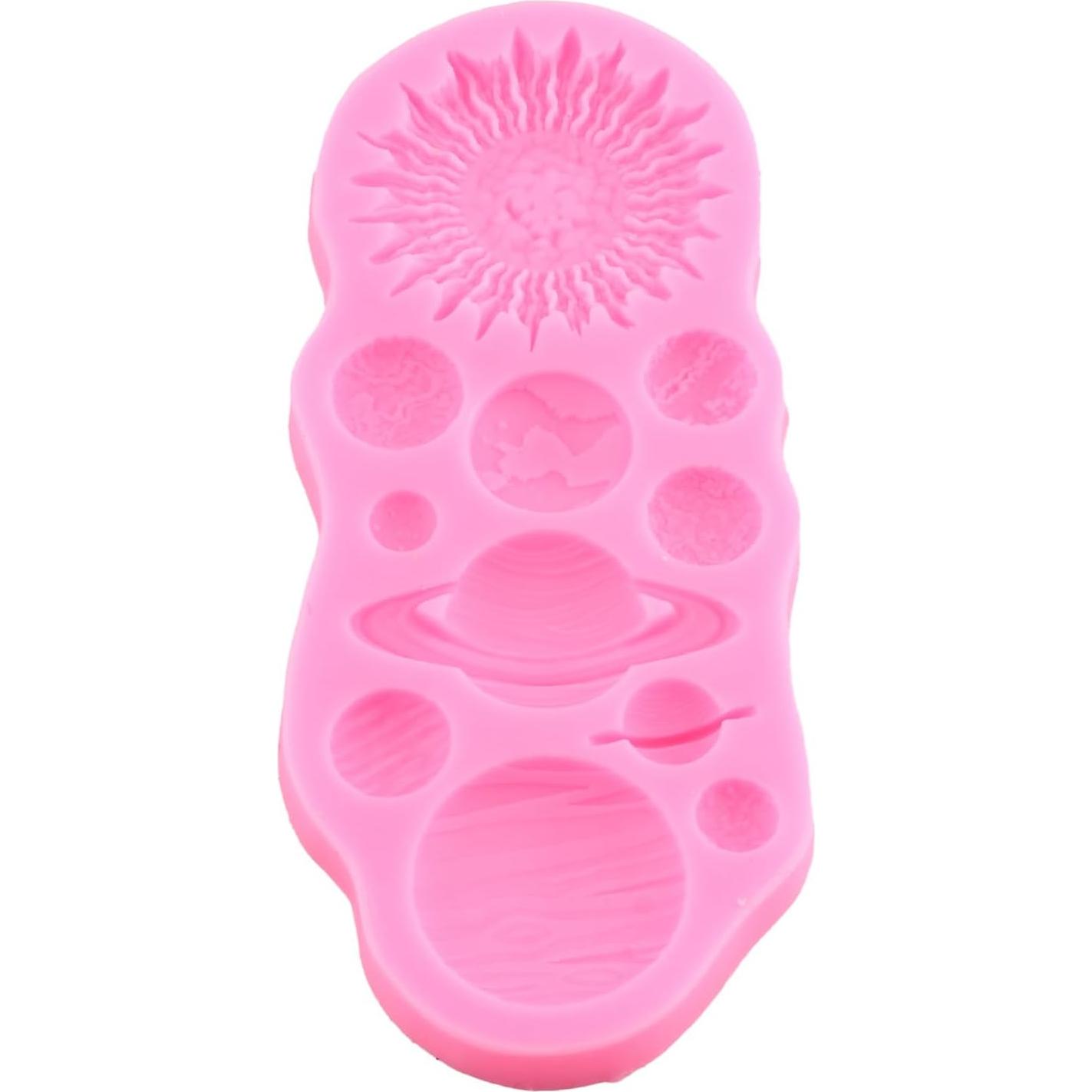 Moldes de Silicona Mujiang para Pasteles Espaciales - Set de 2