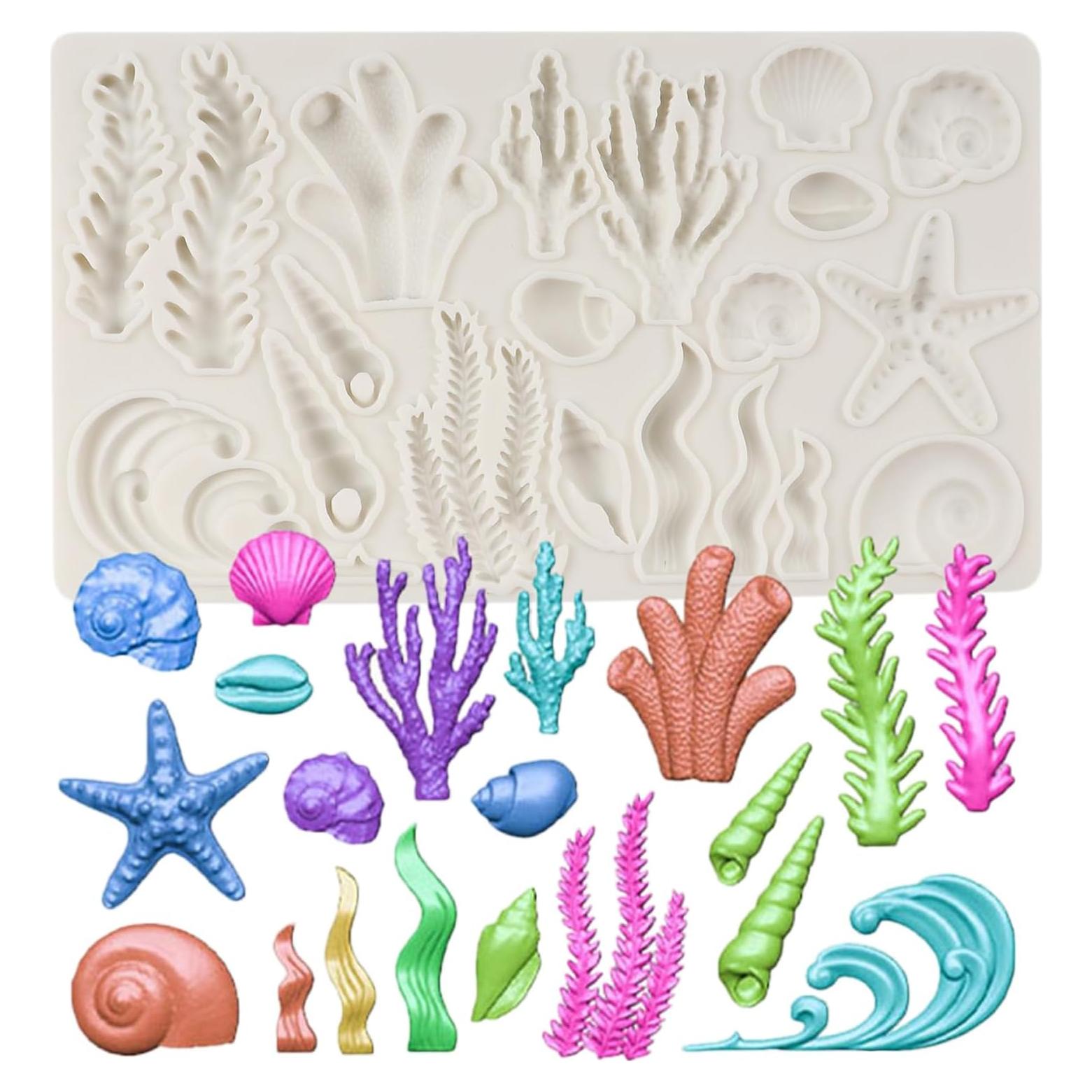 Molde de Silicona Marino QDMOLDS 11x19 cm para Pasteles