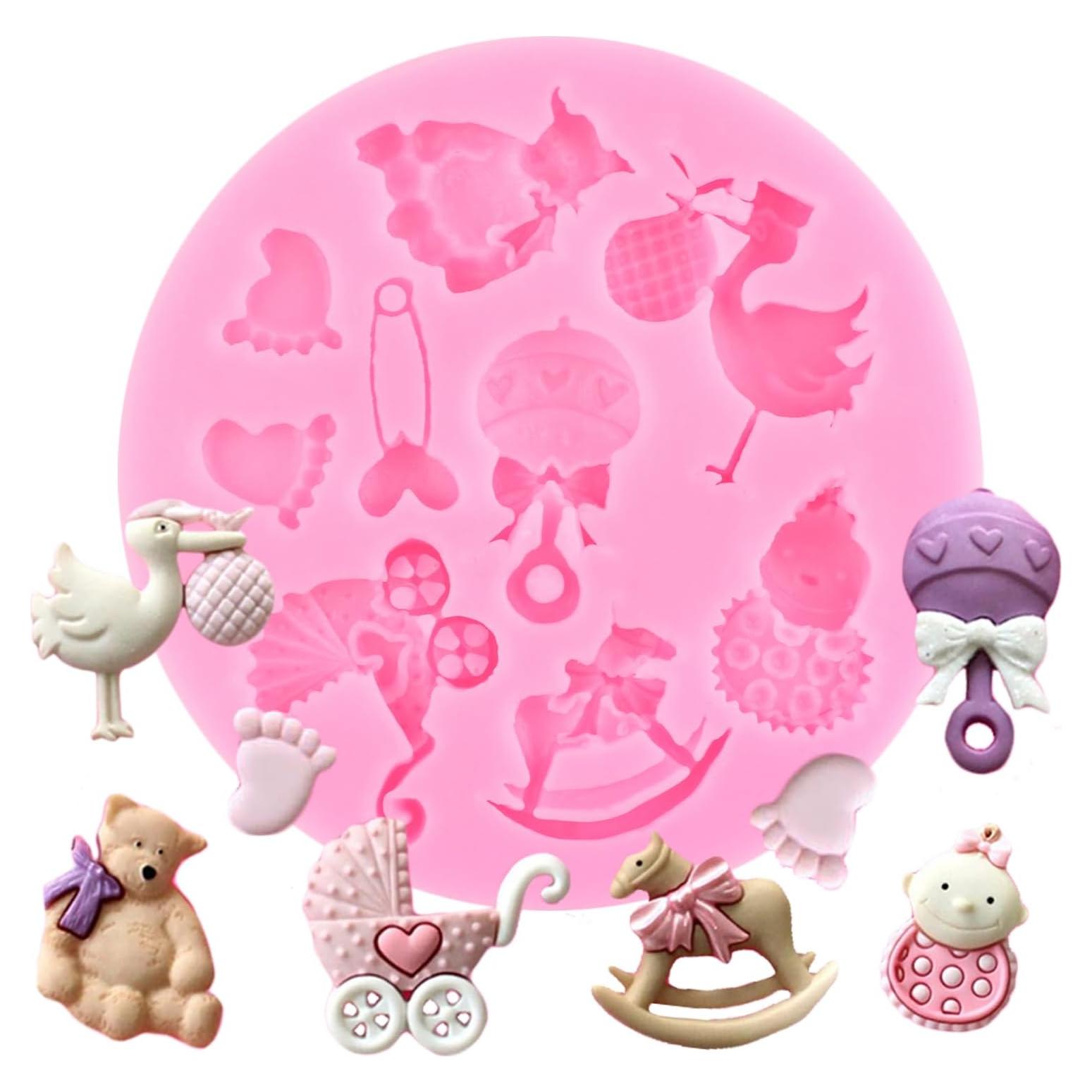 Molde de Silicona para Fondant Bebé XMOLDNMS 8x7 cm