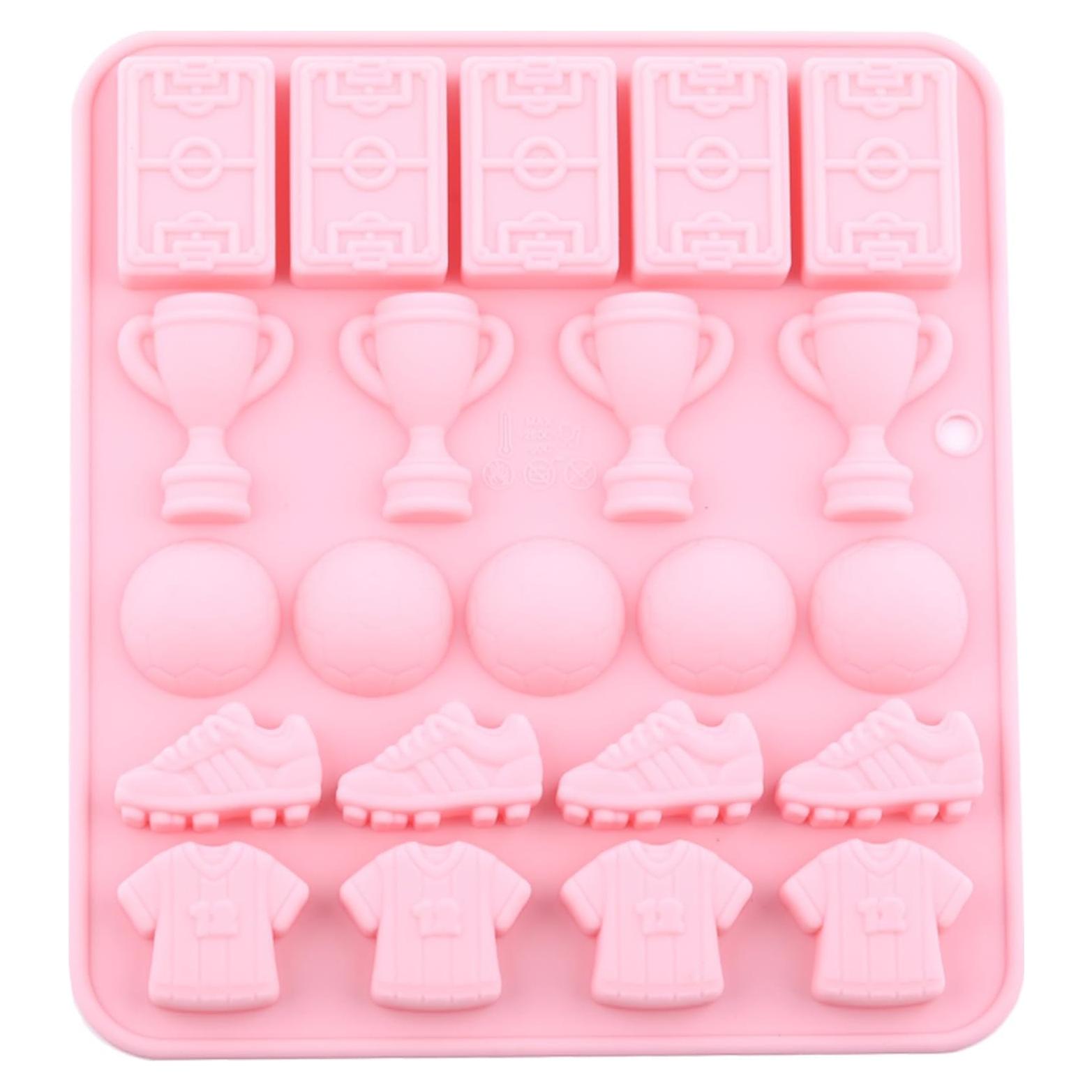 Moldes de Silicona para Caramelo AIBOYA Fútbol 17x15cm