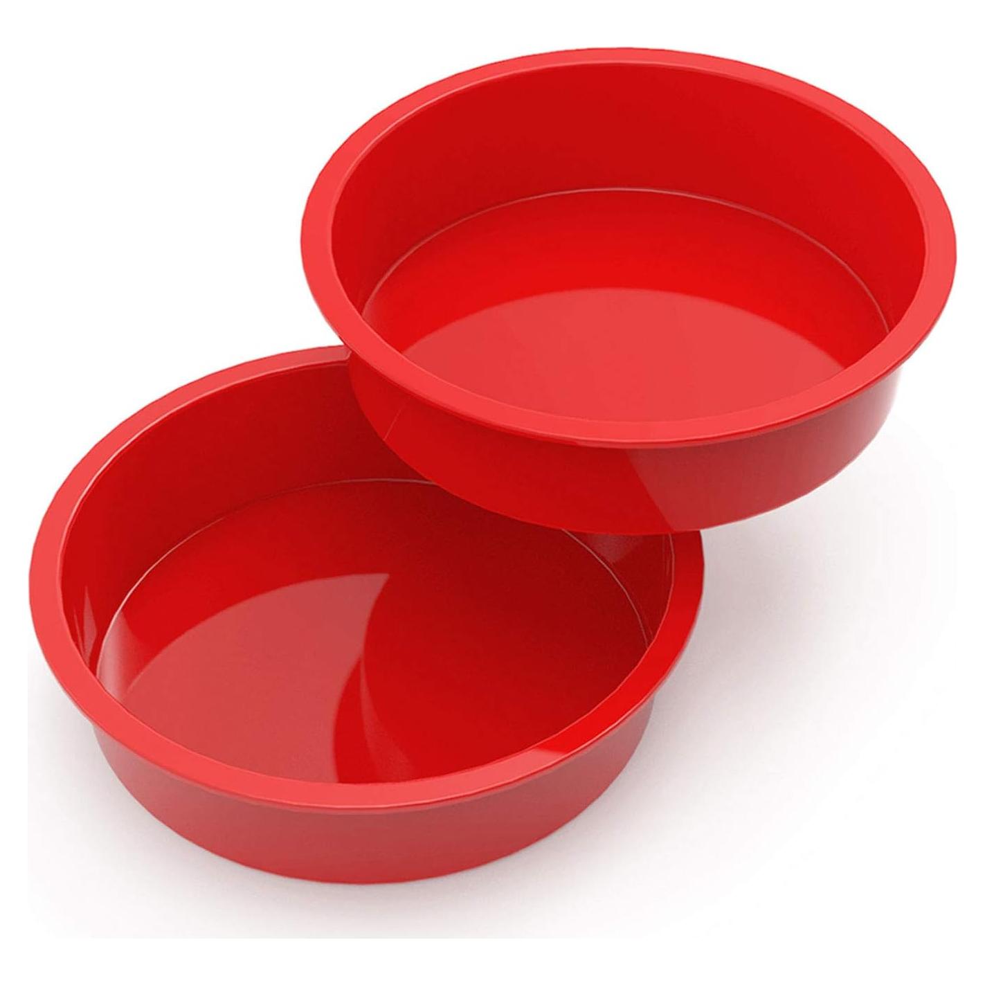 Molde de Pastel Redondo Antiadherente SILIVO 22.86 cm - Paquete de 2