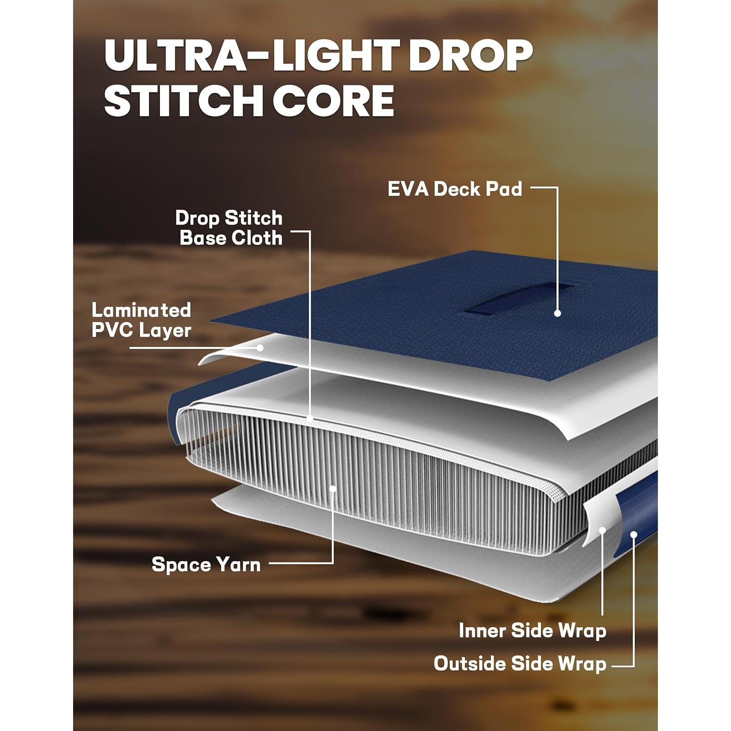 Tabla de Paddle Inflable EGGORY 335 cm con Accesorios
