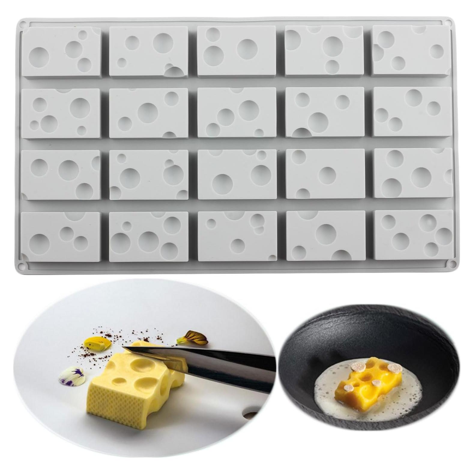 Molde de Silicona para Caramelos de Queso AIBOYA 29.7x17.2cm