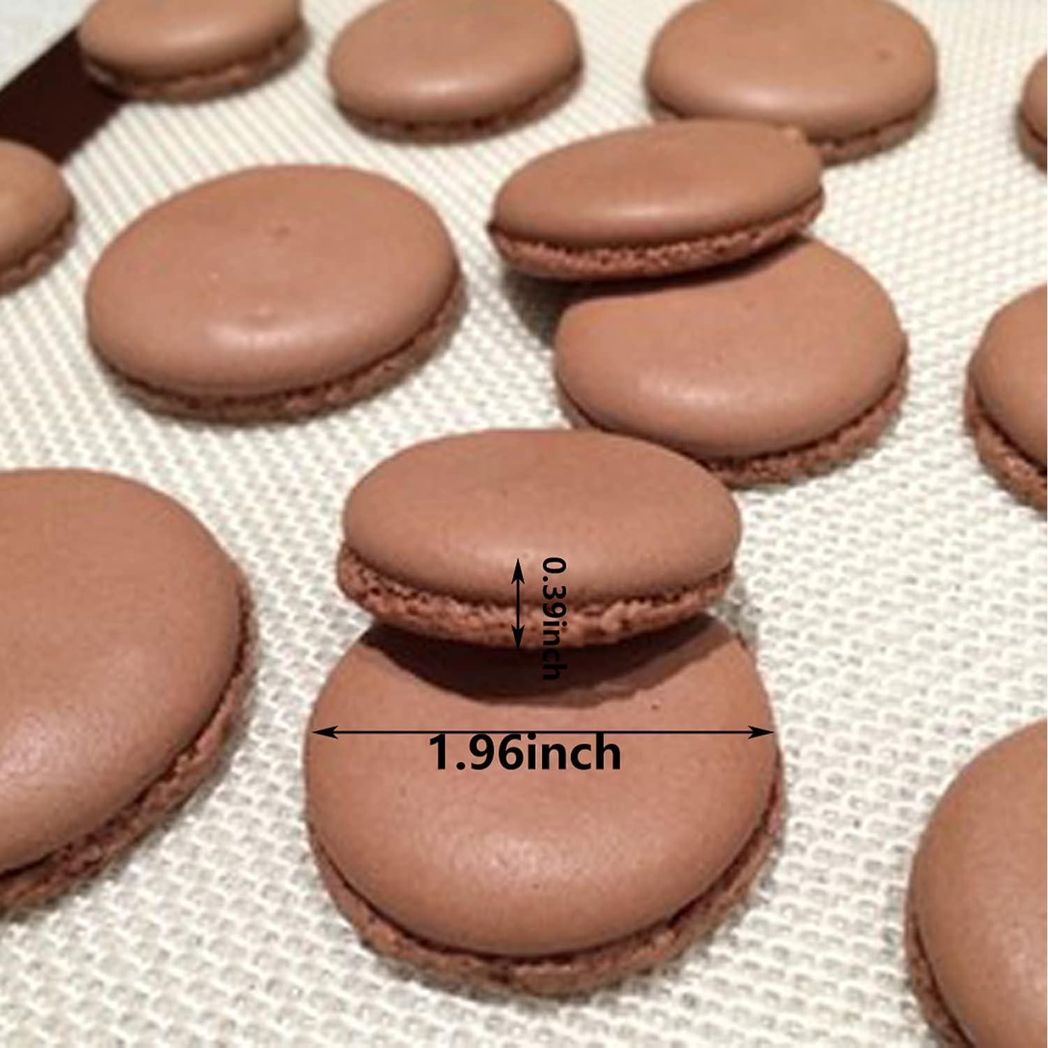 Molde de Silicona 3D Mujiang para Hamburguesas y Macarons 6 Cavidades