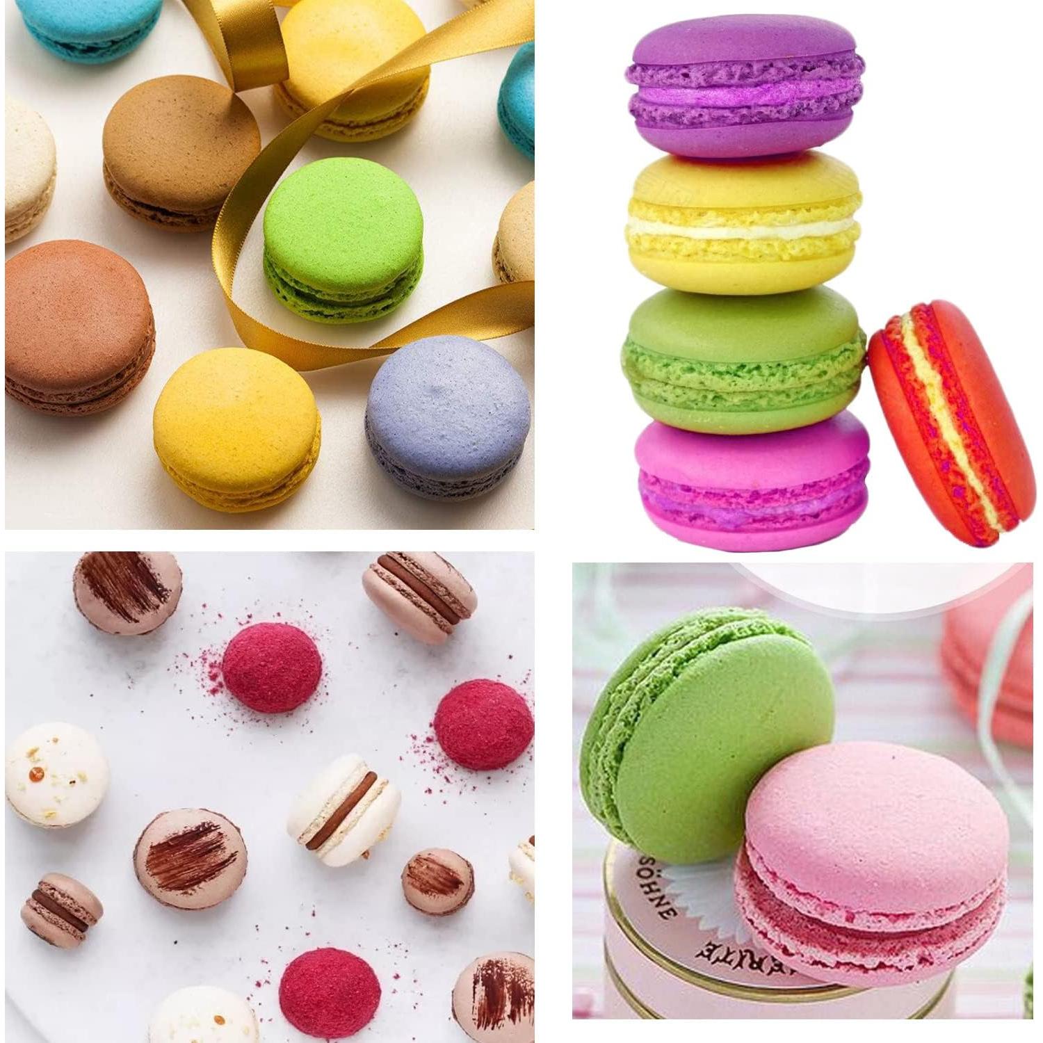 Molde de Silicona 3D Mujiang para Hamburguesas y Macarons 6 Cavidades