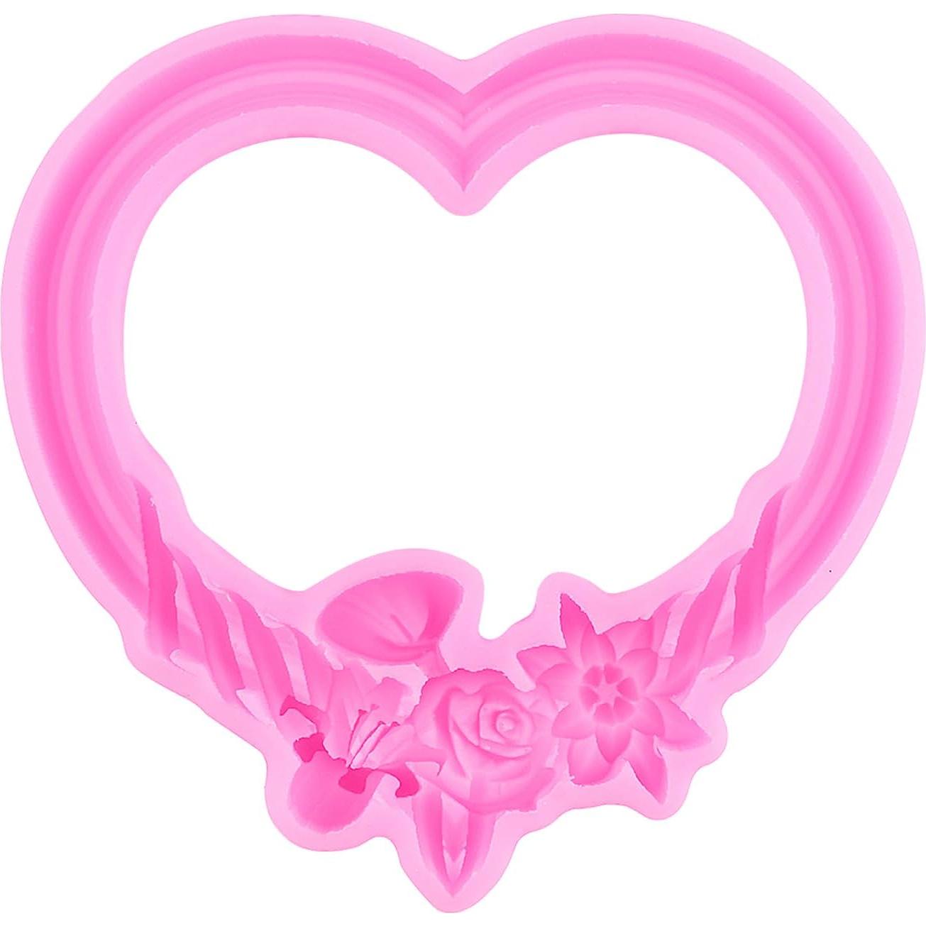 Molde de Silicona Mujiang para Fondant y Chocolate - Set de 4