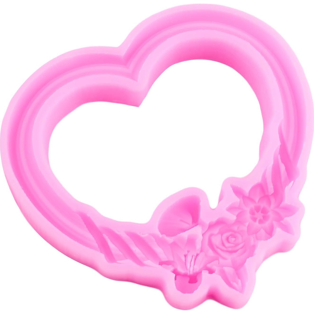 Molde de Silicona Mujiang para Fondant y Chocolate - Set de 4