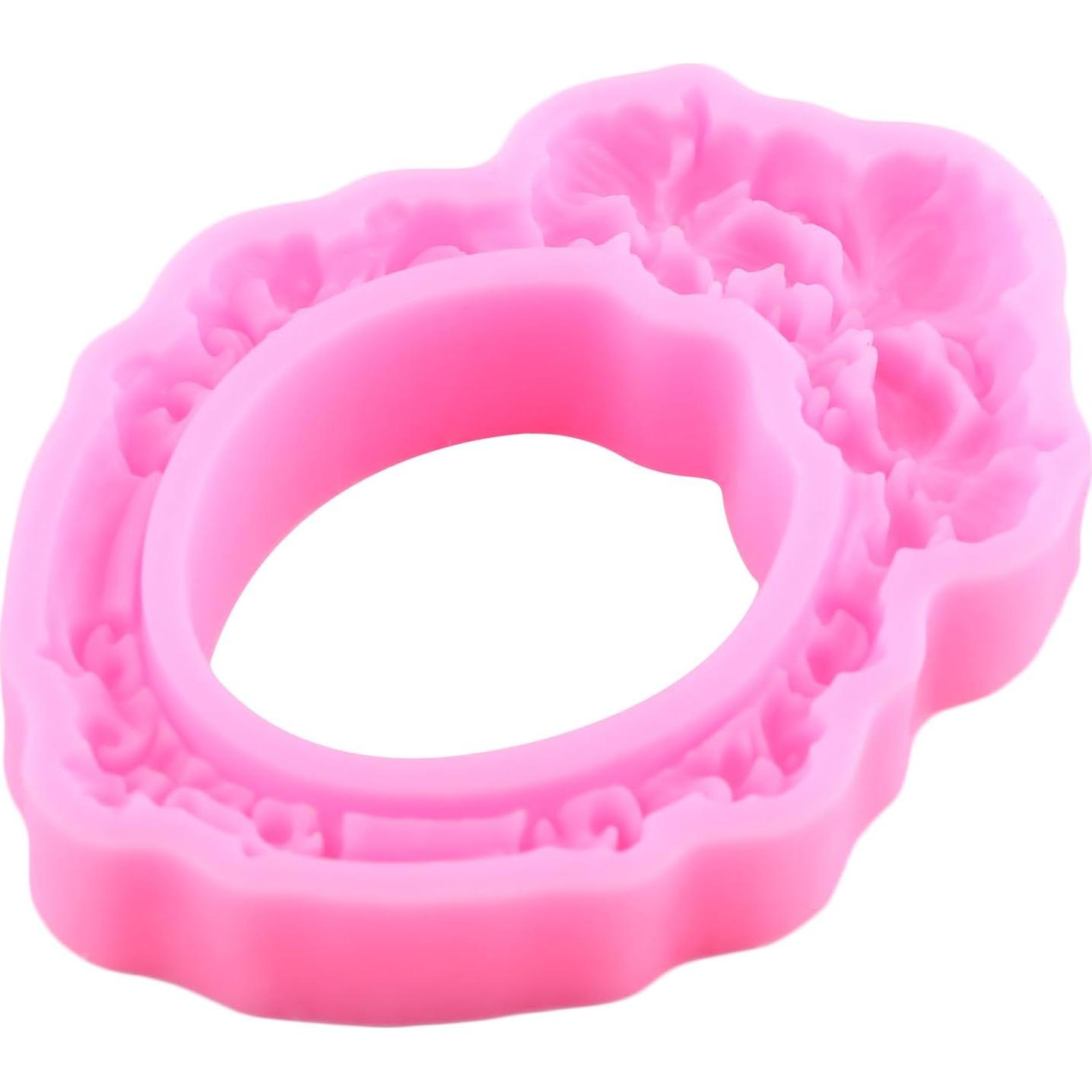 Molde de Silicona Mujiang para Fondant y Chocolate - Set de 4