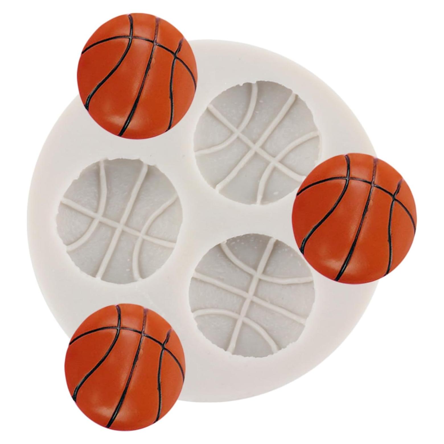 Molde de Silicona para Fondant Baloncesto MINFEIDMS 8x7 cm