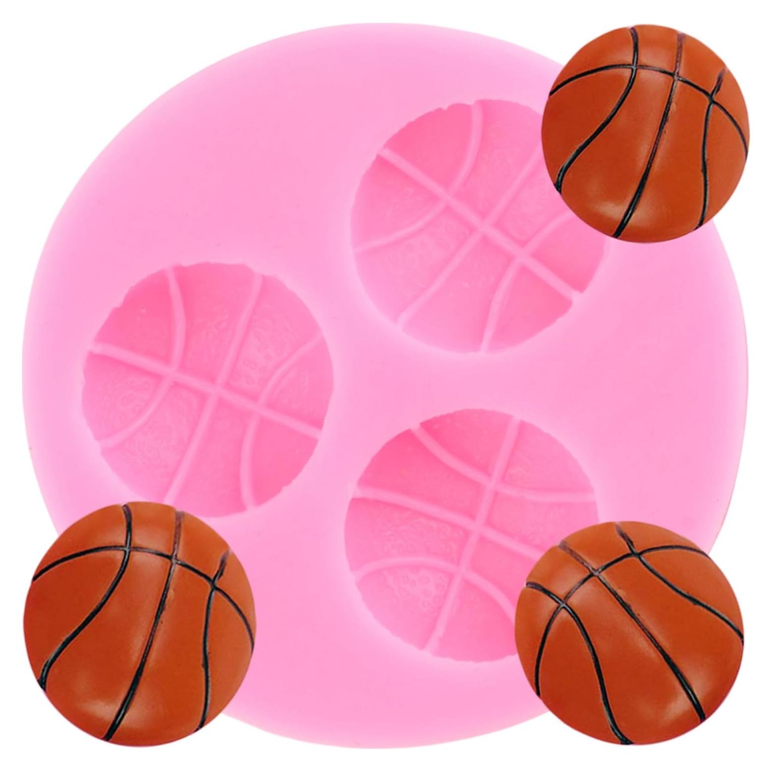Molde de Silicona para Fondant Baloncesto XMOLDNMS 8x7cm