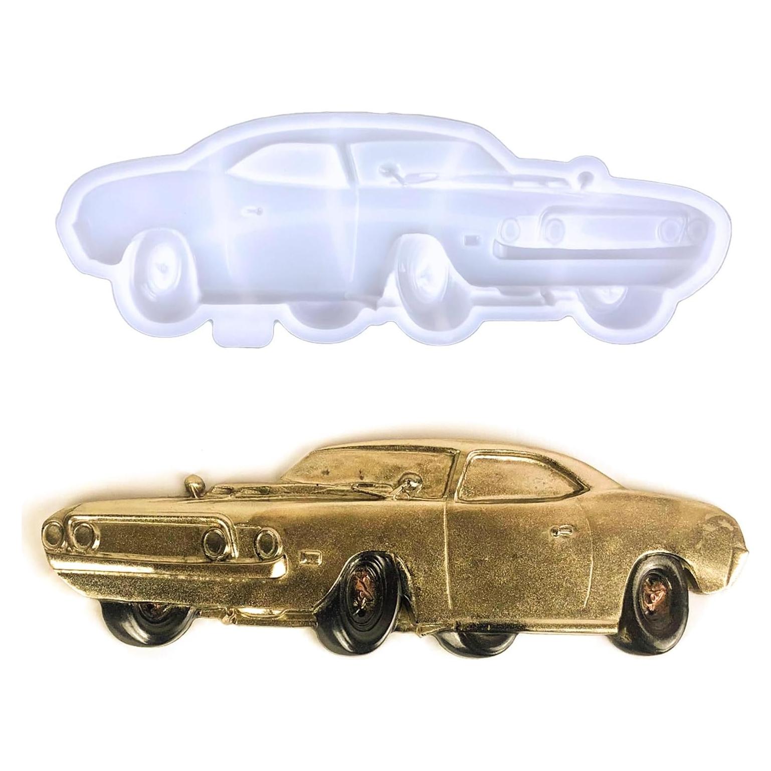 Molde de Silicona Wehous Coche Vintage 19.1x6.4x1.5cm