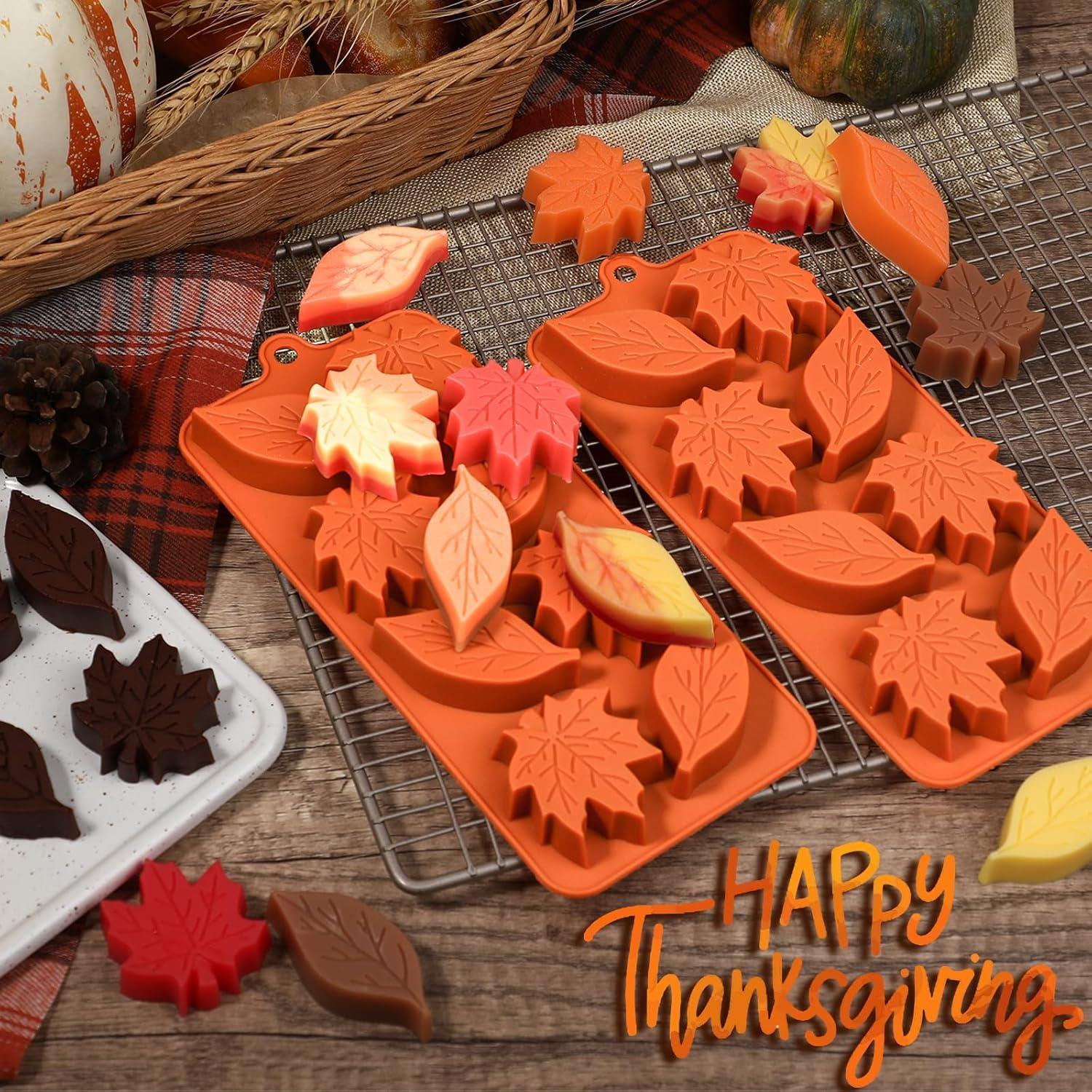 Molde de Silicona Hoja de Arce Webake - 2 Cavidades 22.86 cm