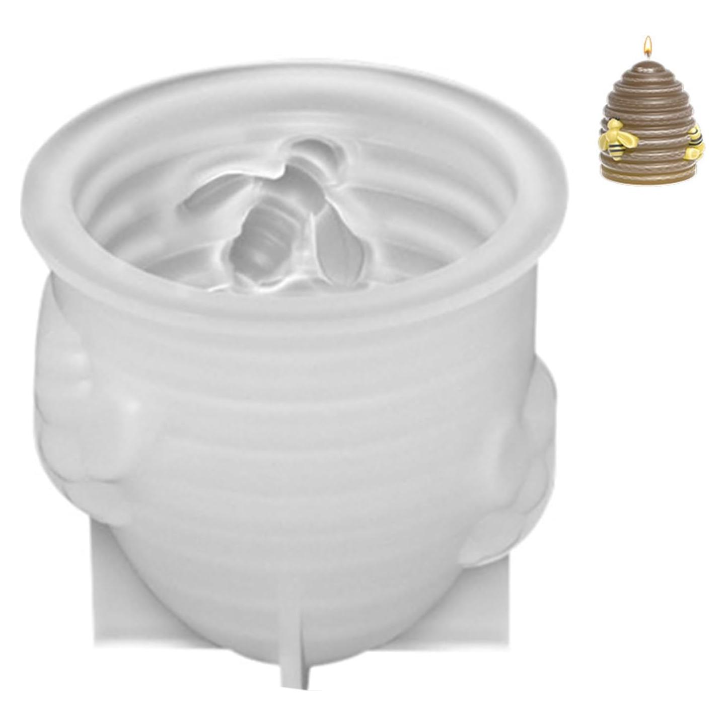 Molde de Silicona para Vela Panal 3D NUEAYMS 10x5x3cm