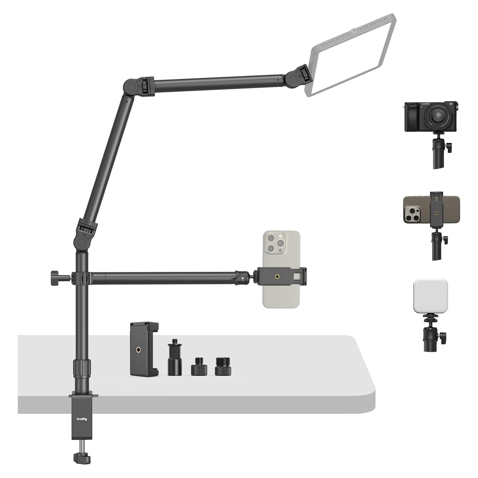 Soporte de Cámara SmallRig 4456 con Brazo Flexible 360°