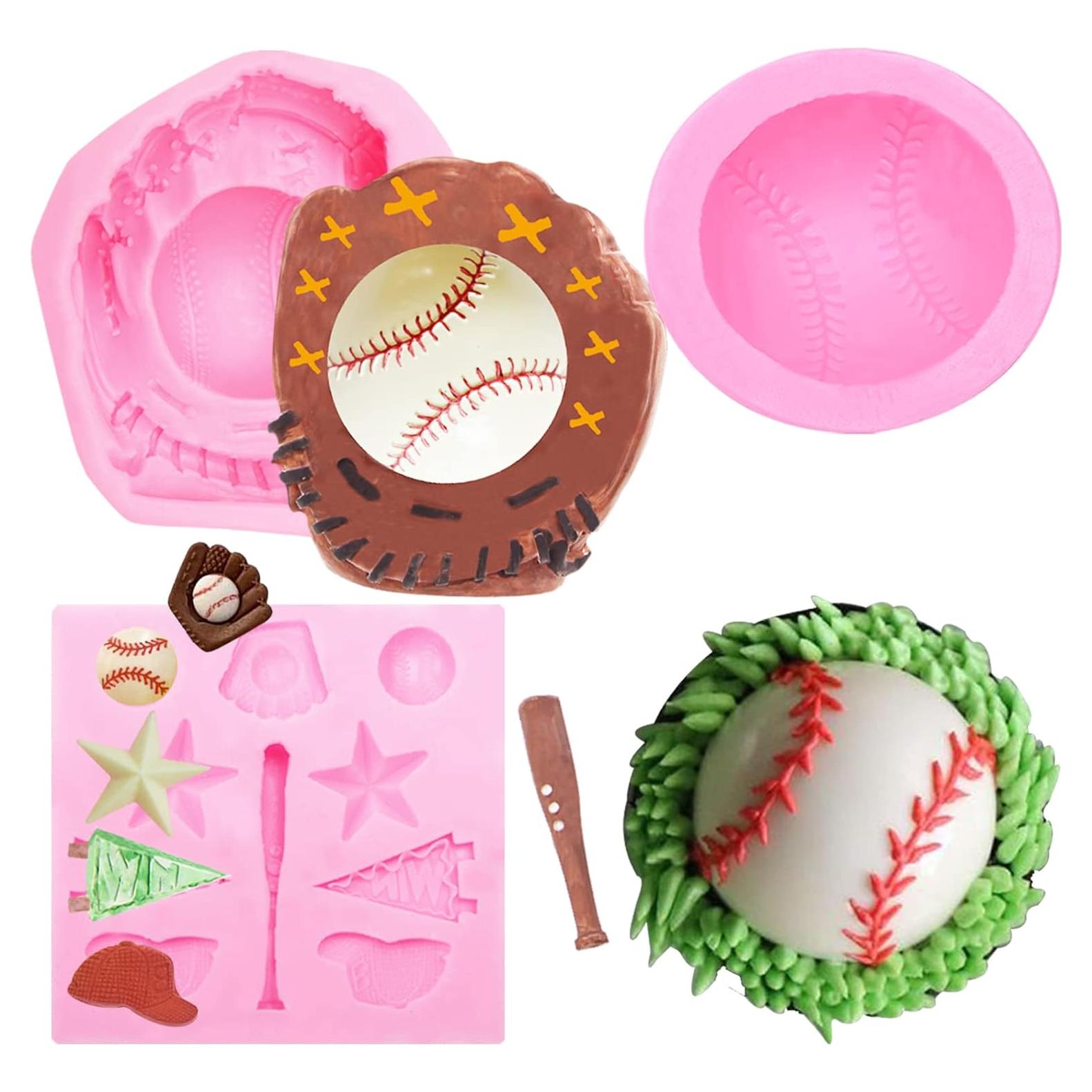 Moldes de Silicona para Chocolate y Fondant YWZBOMOLDRM - 3 Pcs