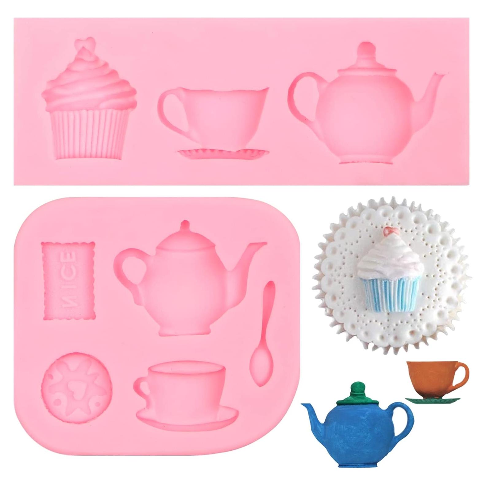 Moldes de Silicona para Pasteles y Cupcakes YWZBO 2 Pcs