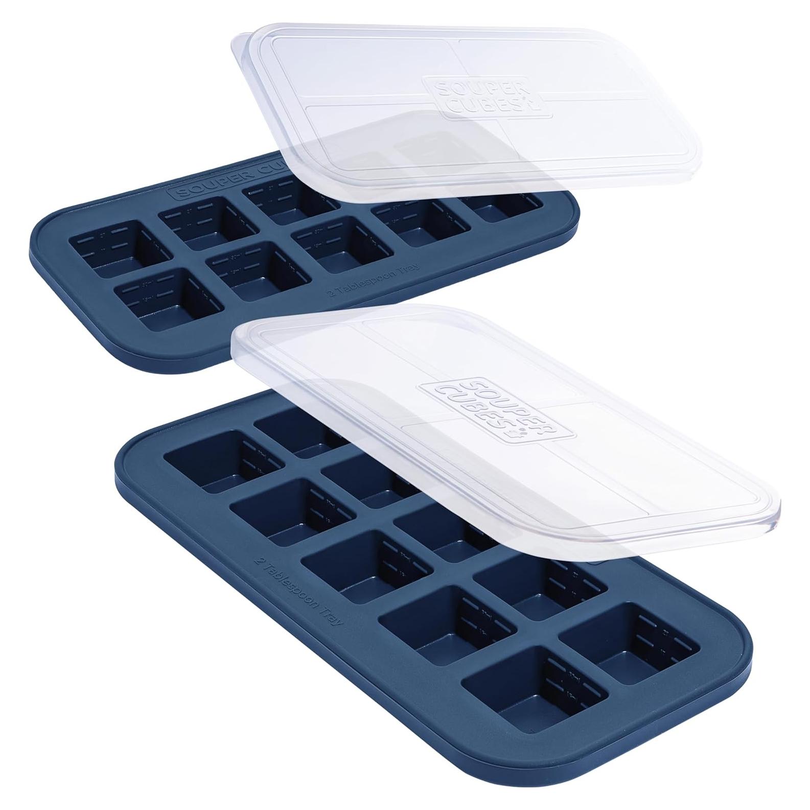Moldes de Congelador de Silicona Souper Cubes 30 ml - Paquete de 2
