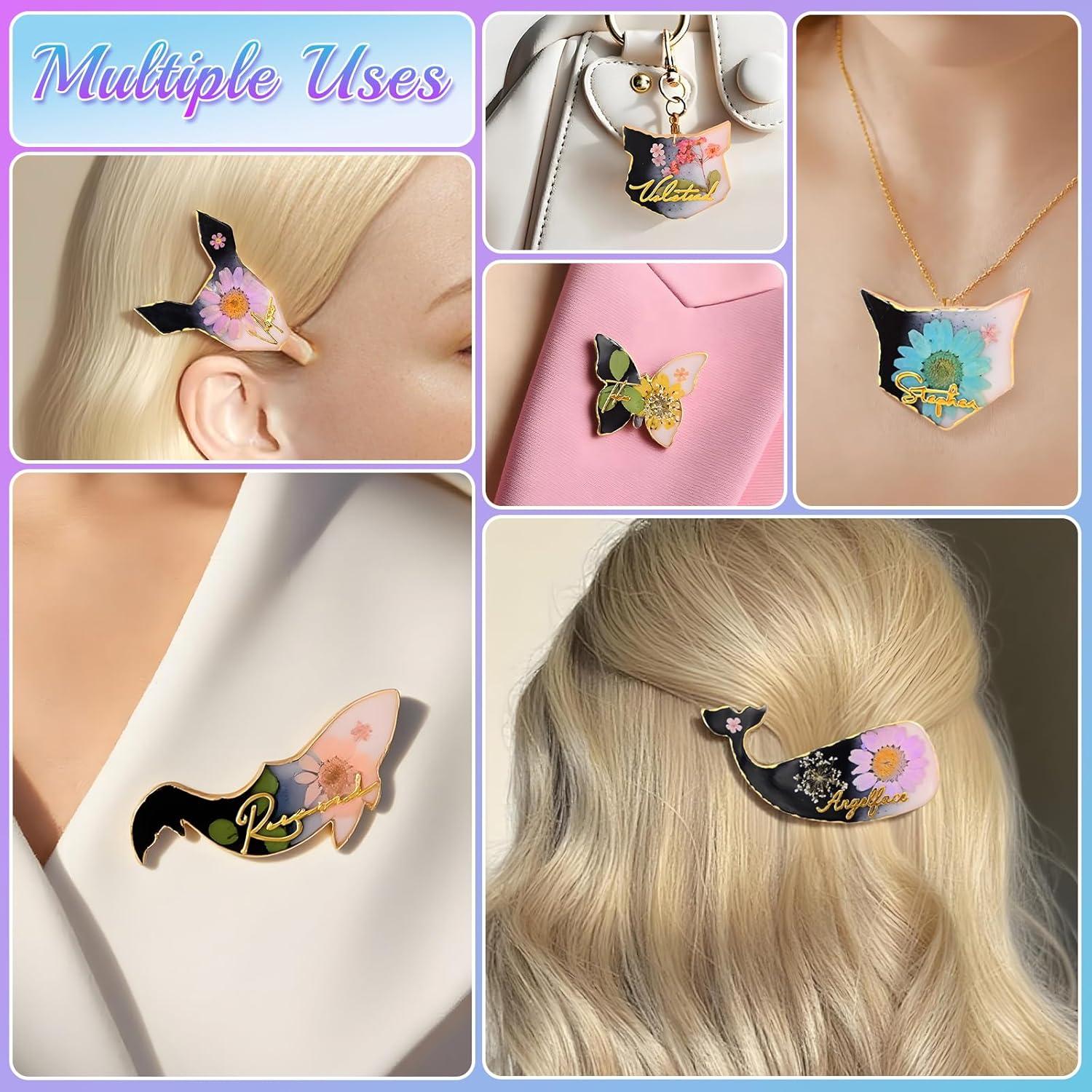 Conjunto de Moldes de Llaveros de Resina RESIN GO 228 Piezas