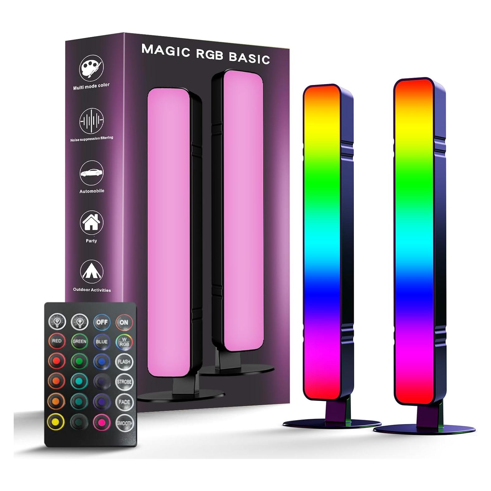 Barra de Luz LED RGB MICTUL con Control Remoto 91 cm