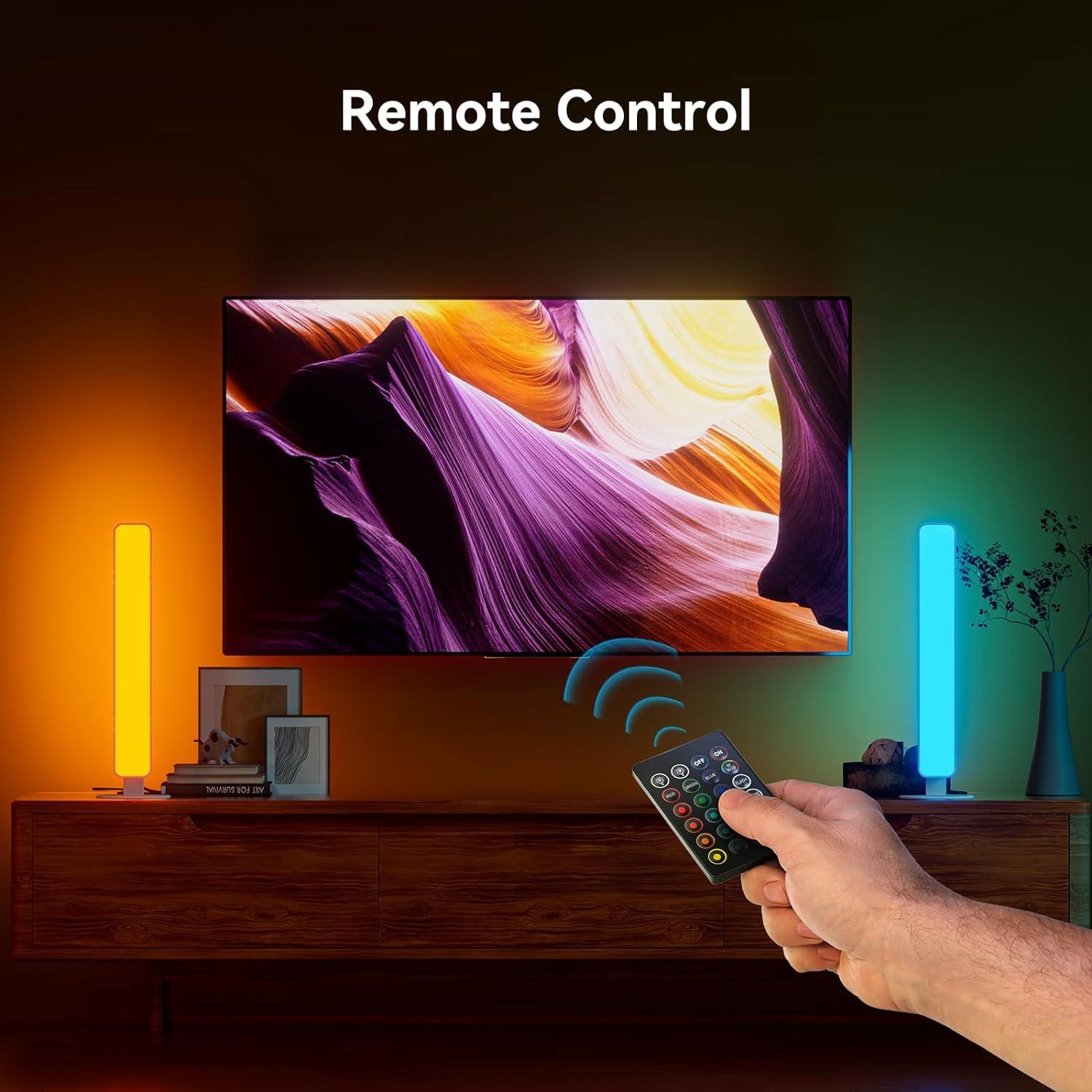 Barra de Luz LED RGB MICTUL con Control Remoto 91 cm