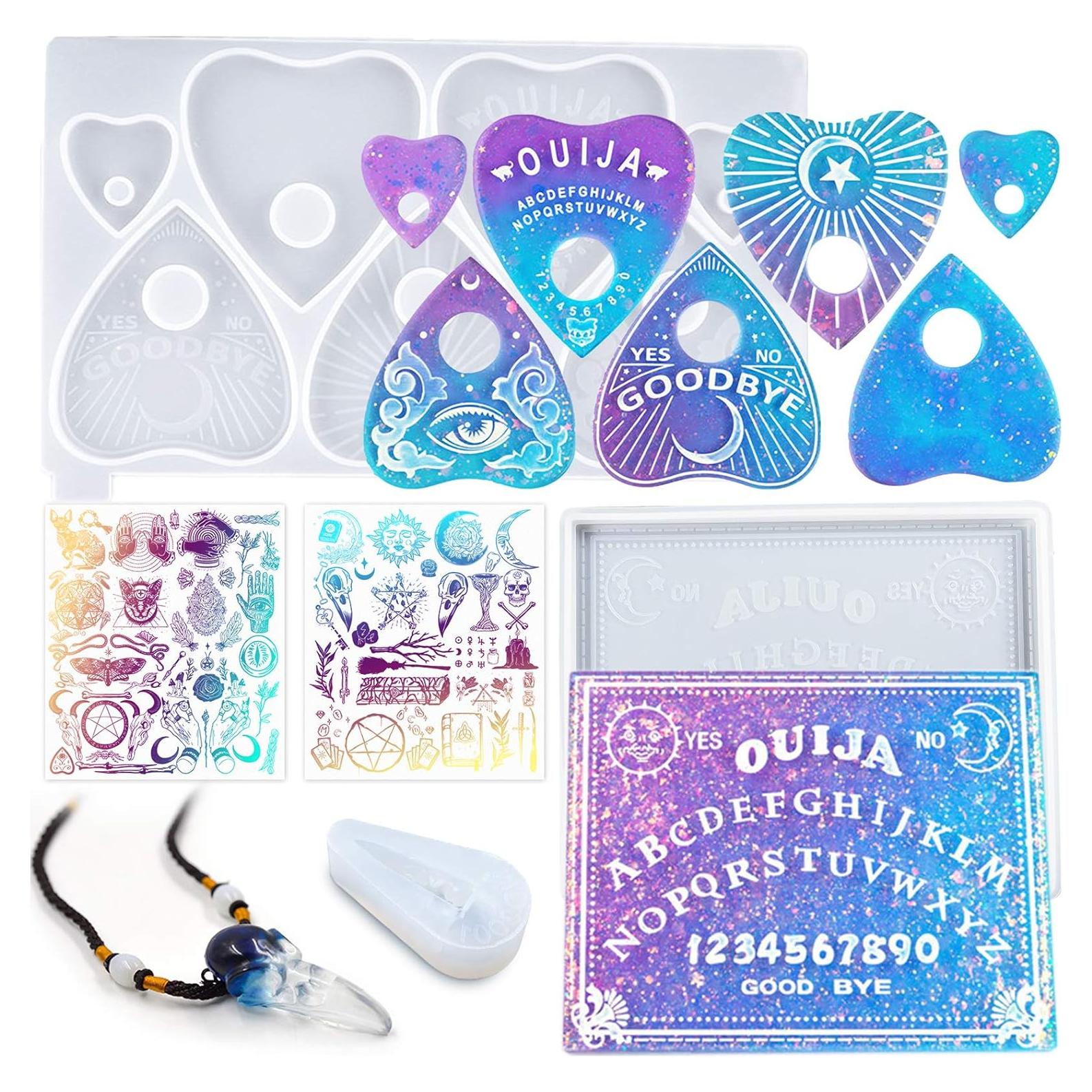 Molde de Silicona FUNSHOWCASE para Tablero Ouija y Calavera