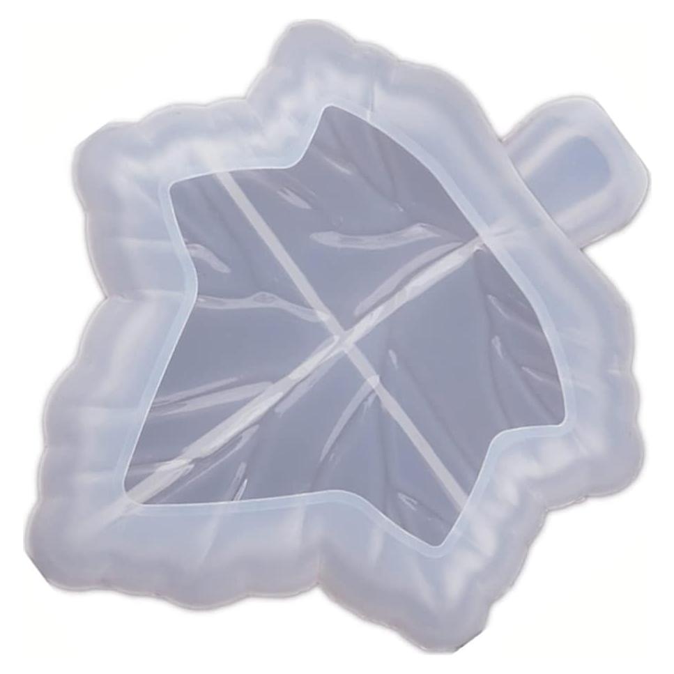 Molde de Silicona para Cenicero Hoja de Arce QTTLLI 13.97x12.19cm