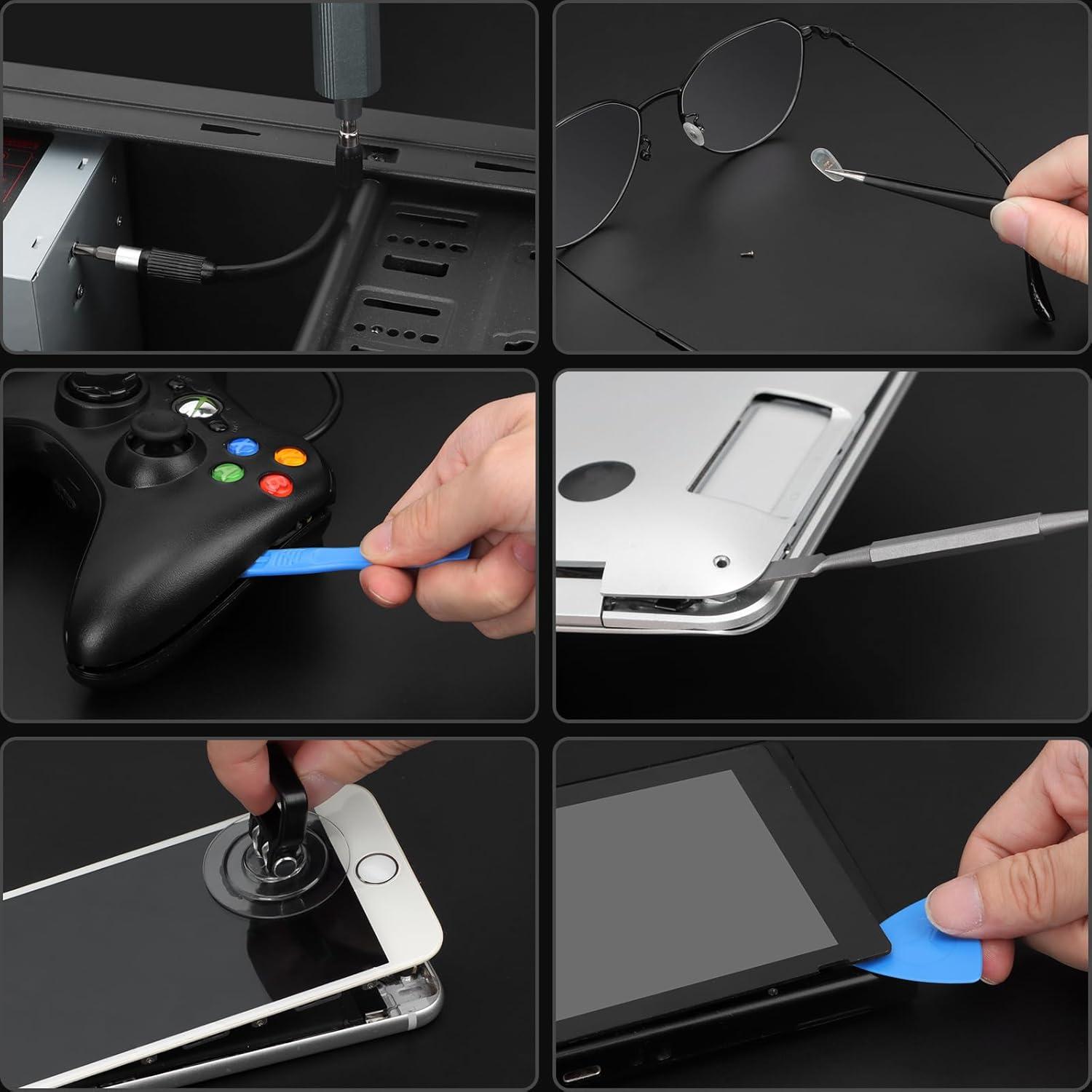 Destornillador Eléctrico Mini STREBITO 155 Piezas S2