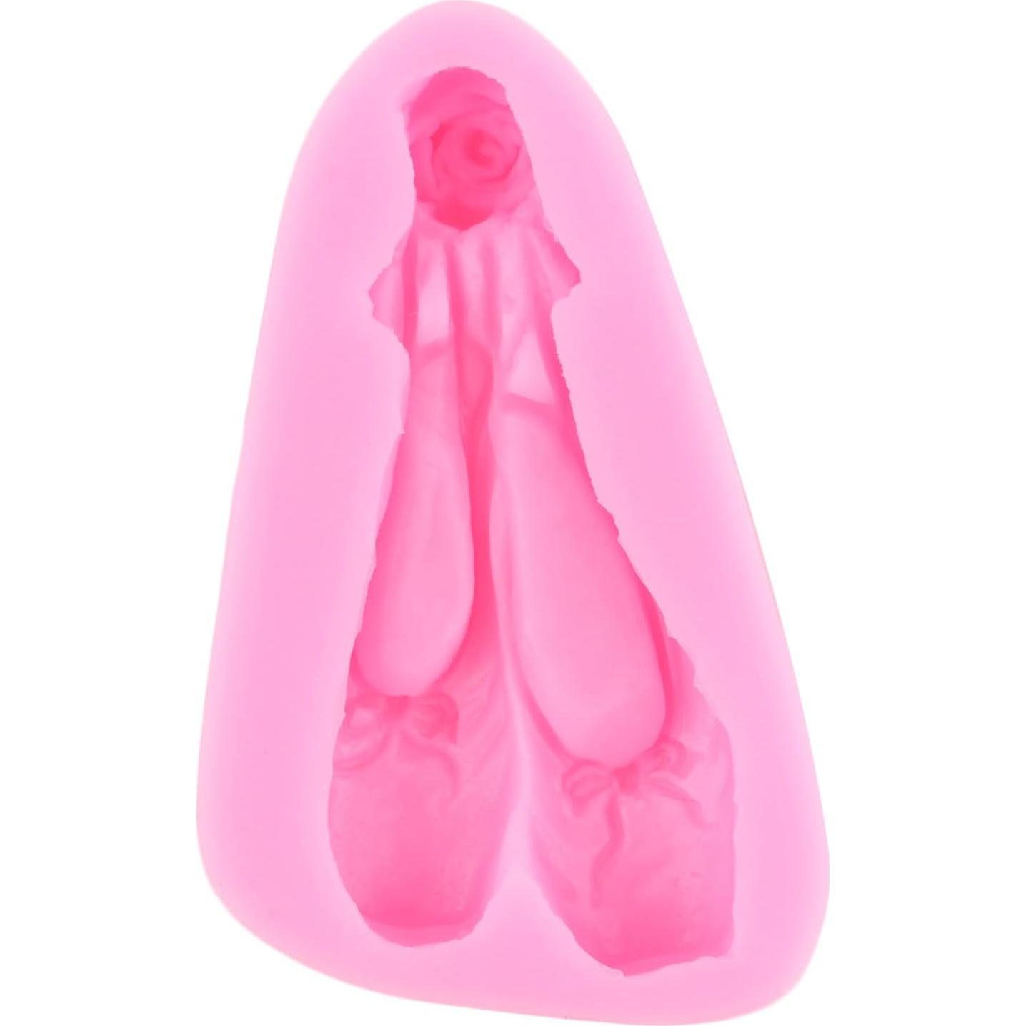 Molde de Silicona Mujiang para Pasteles de Bailarina - Set de 4