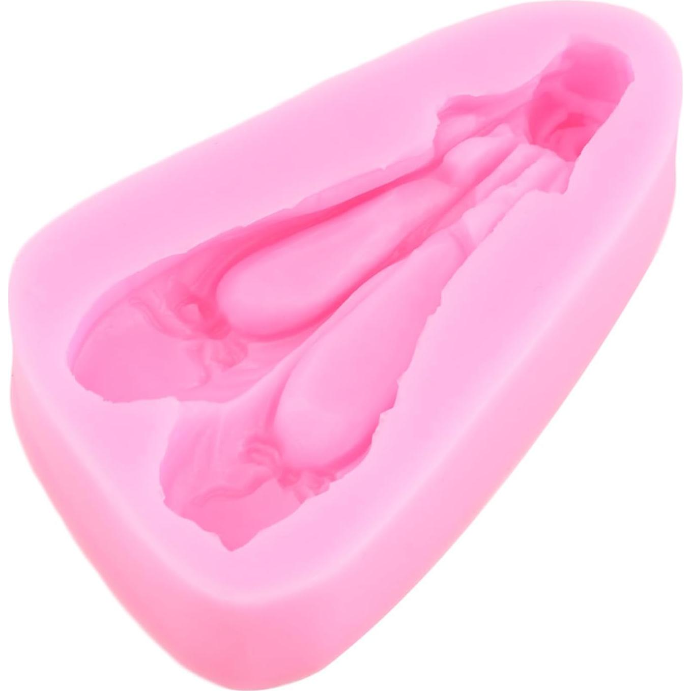 Molde de Silicona Mujiang para Pasteles de Bailarina - Set de 4