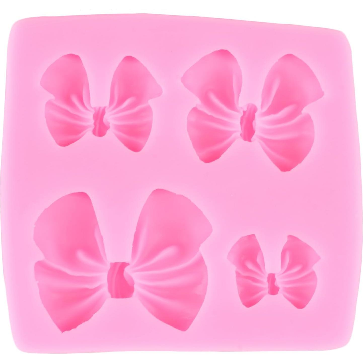 Molde de Silicona Mujiang para Pasteles de Bailarina - Set de 4