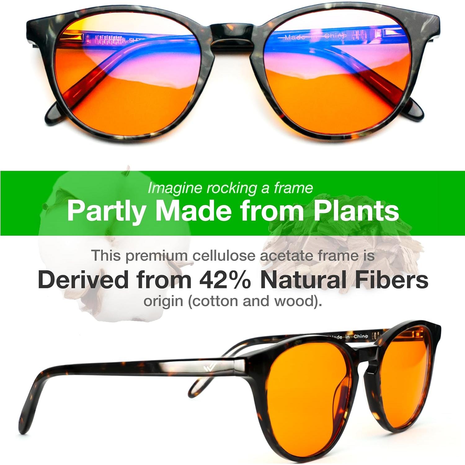 Gafas Naranjas THL Sleep para Bloquear Luz Azul - Unisex