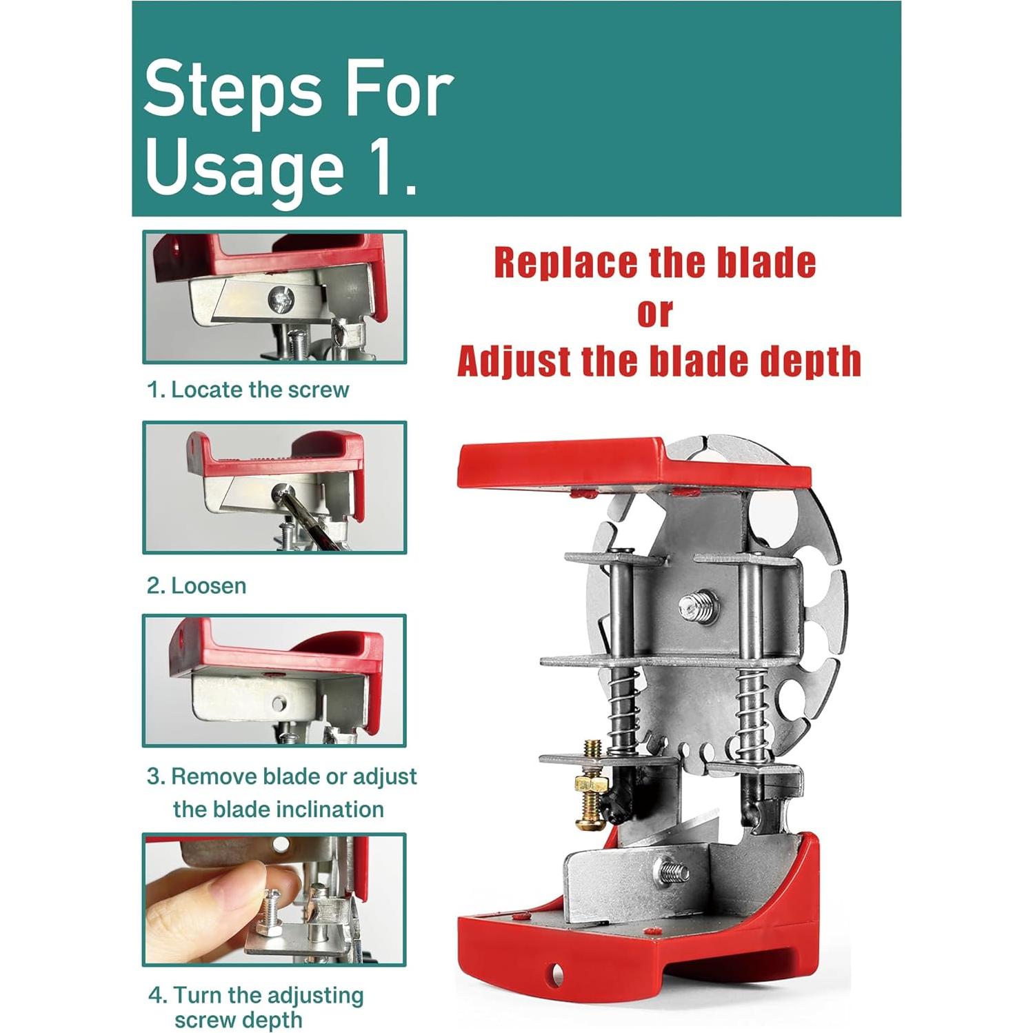 Desforradora de Cables Genérico WS-01 Ajustable 10 Cuchillas