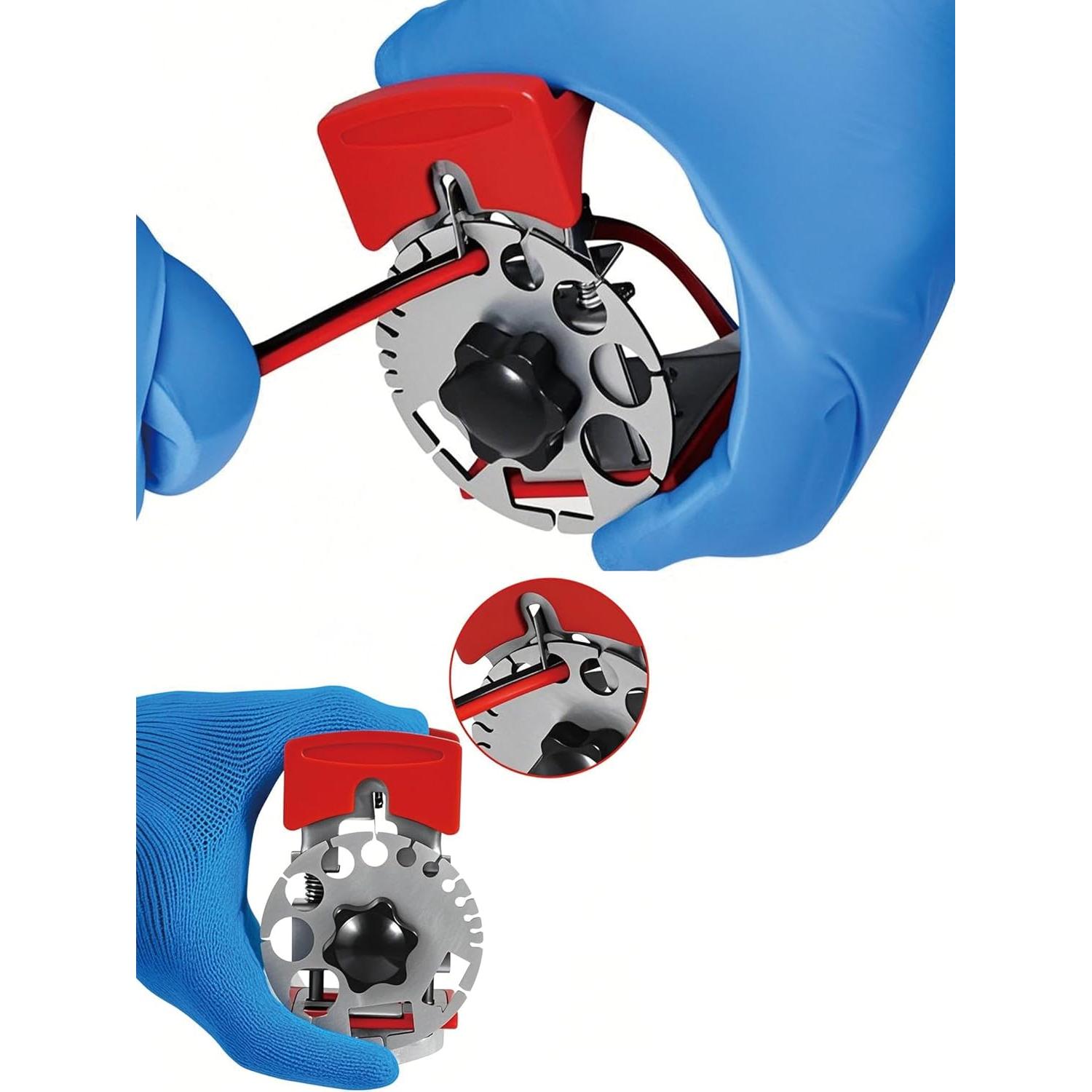 Desforradora de Cables Genérico WS-01 Ajustable 10 Cuchillas