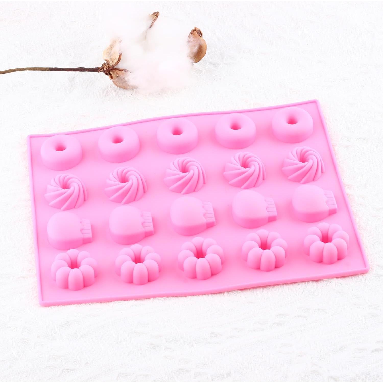 Molde de Silicona para Caramelos en Forma de Dona YIMINGMOLD