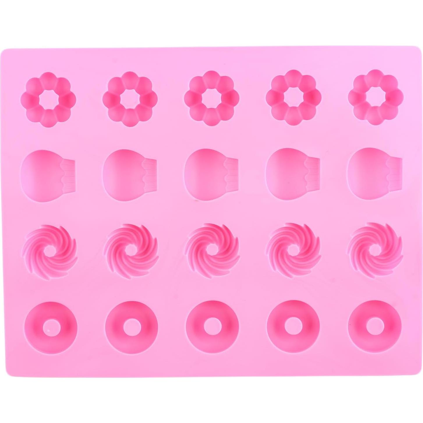 Molde de Silicona para Caramelos en Forma de Dona YIMINGMOLD