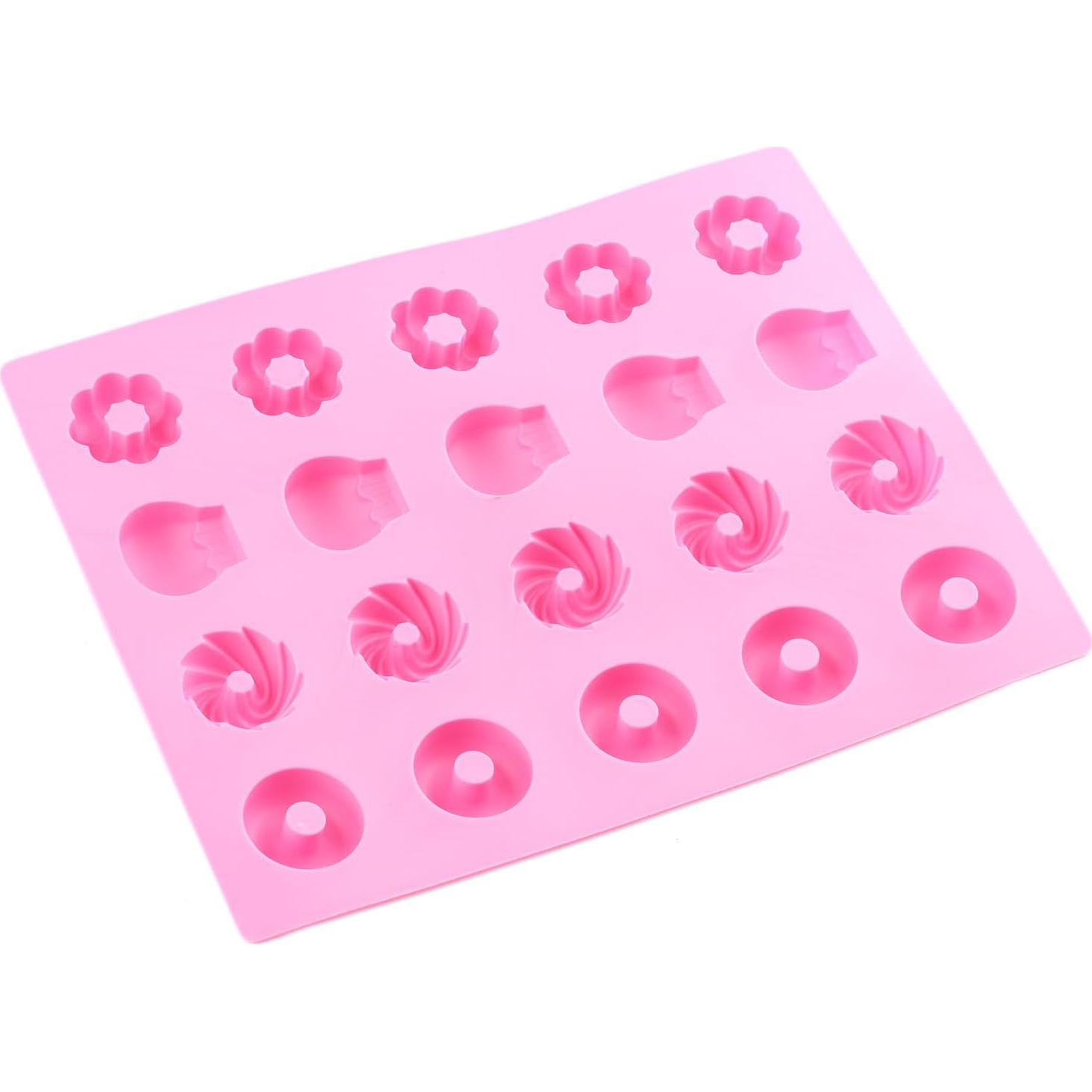 Molde de Silicona para Caramelos en Forma de Dona YIMINGMOLD