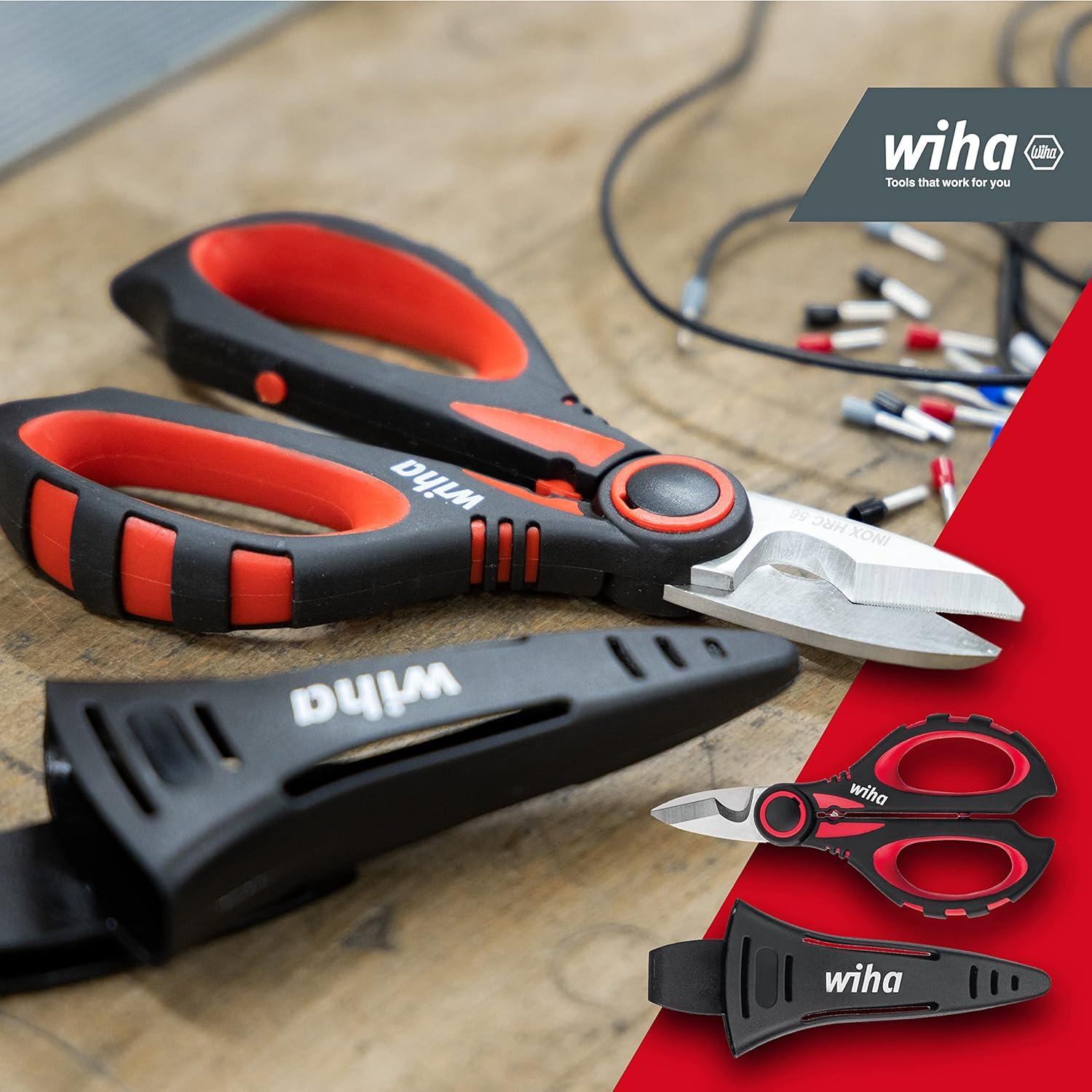 Cortador Wiha Craftsman 4 en 1 con muesca de engaste