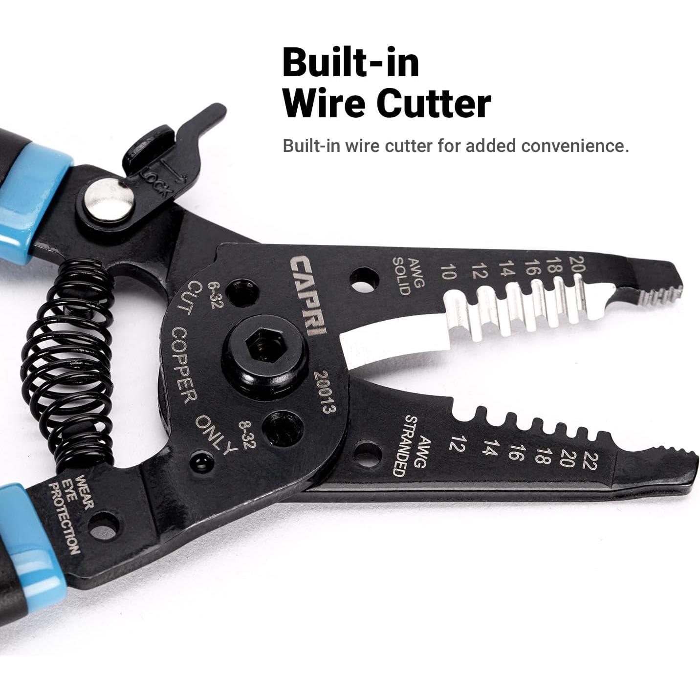 Destripador de Cables Capri Tools CP20013W - Ergonómico 18.29cm