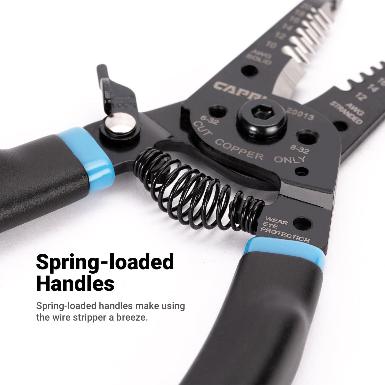 Destripador de Cables Capri Tools CP20013W - Ergonómico 18.29cm