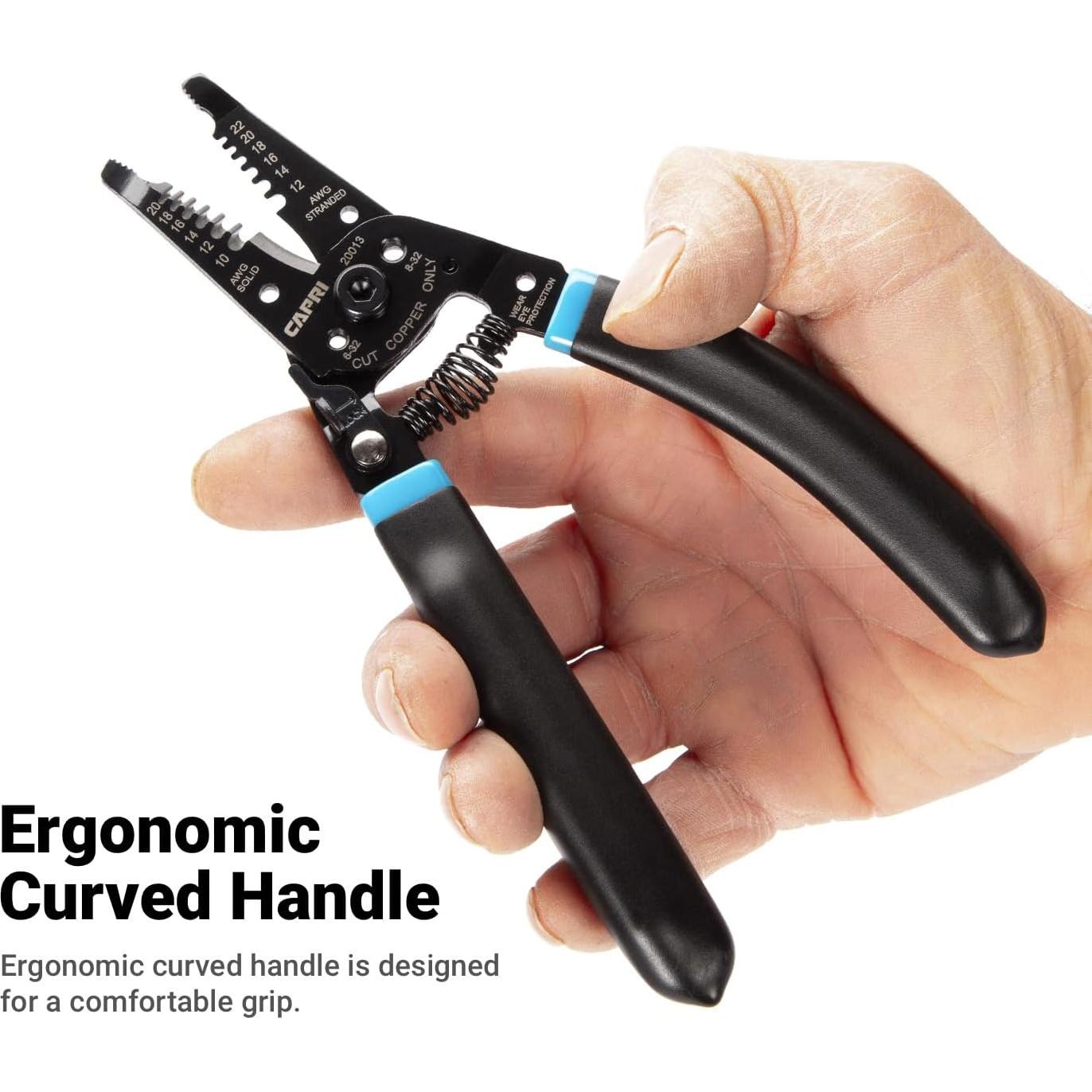 Destripador de Cables Capri Tools CP20013W - Ergonómico 18.29cm