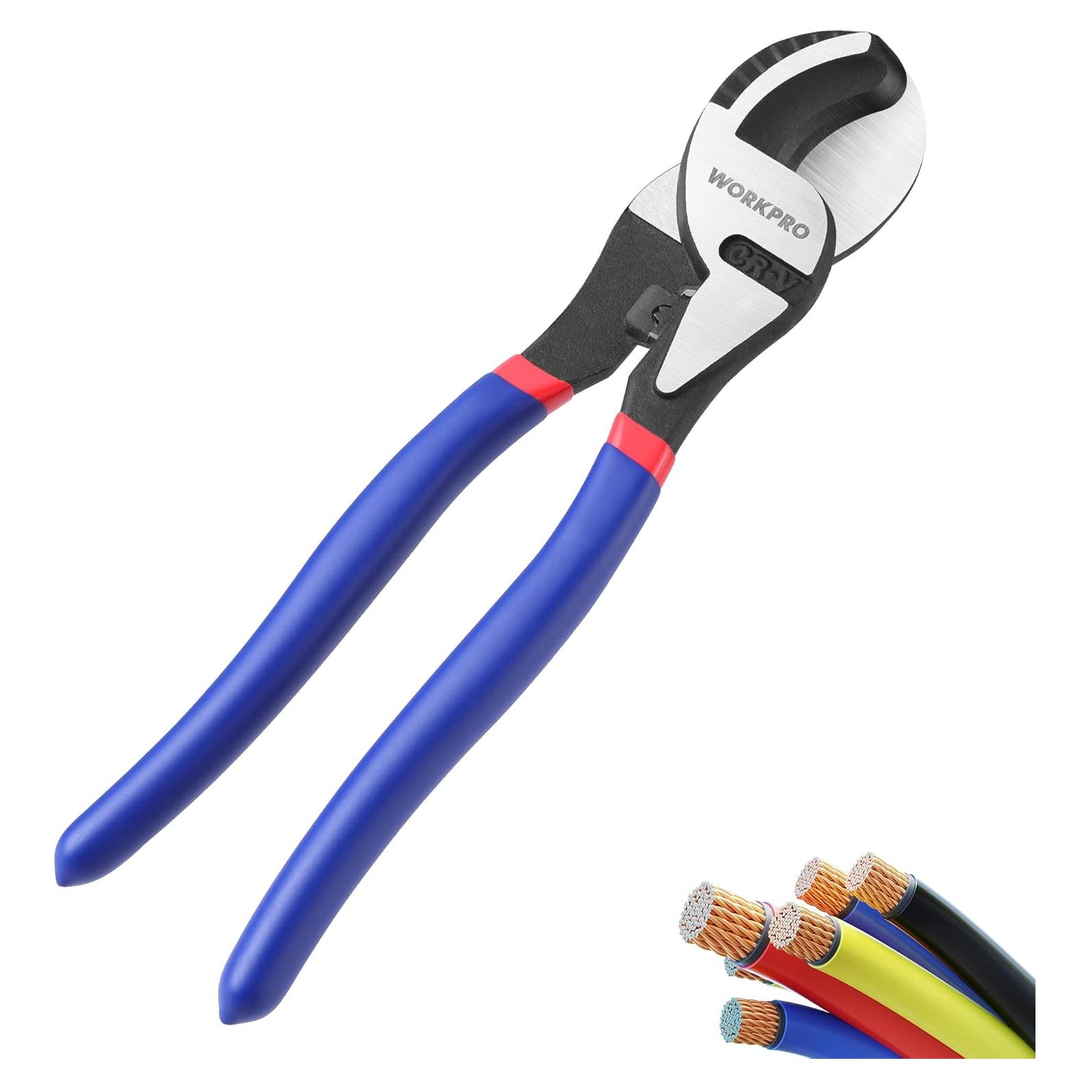 Cortador de Cable WORKPRO 23.5 cm Alta Palanca Acero